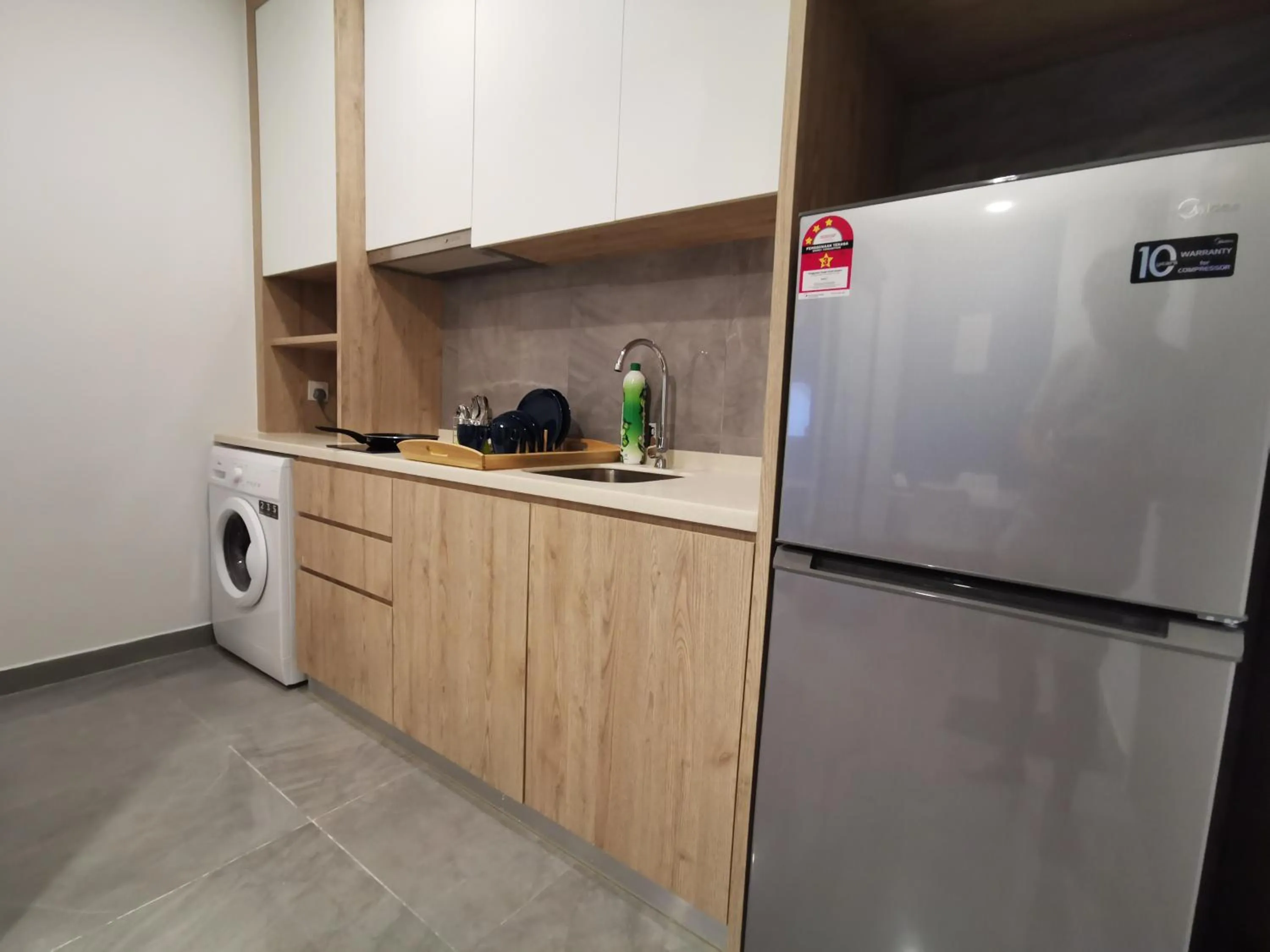 Kitchen or kitchenette in Thermospace Imperio A-17-19 Melaka City