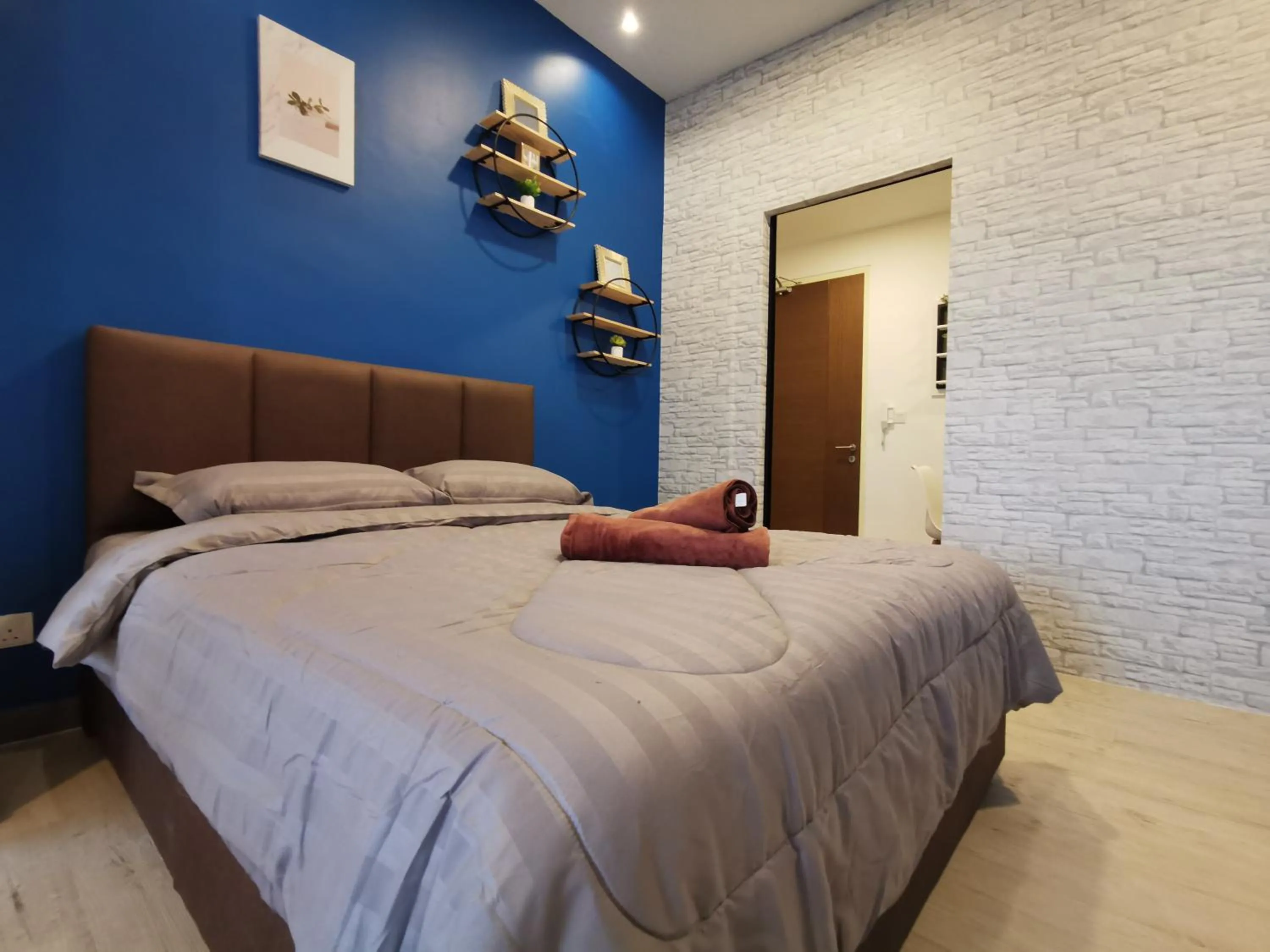 Bed in Thermospace Imperio A-17-19 Melaka City