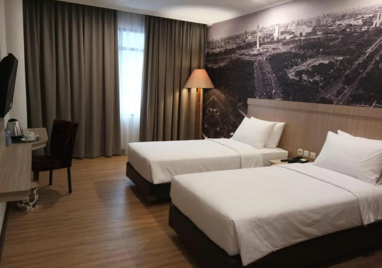 Bed in Sanno Pluit Hotel