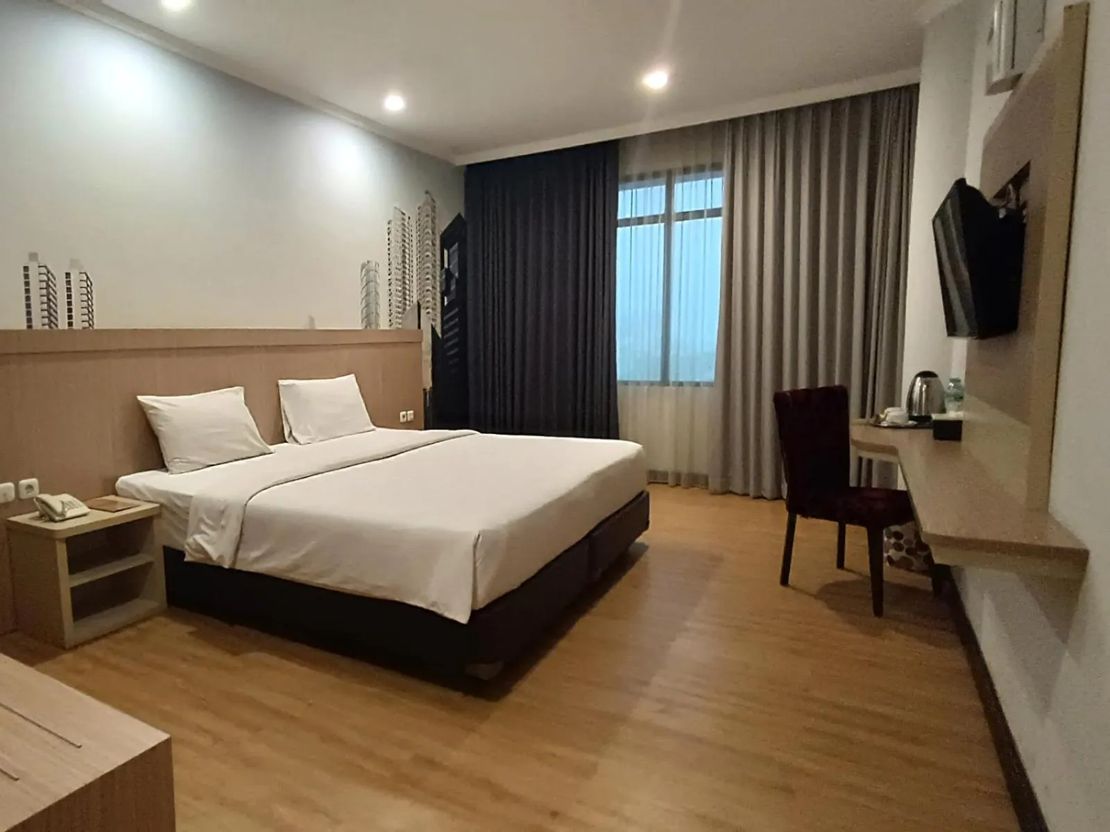 Bed in Sanno Pluit Hotel