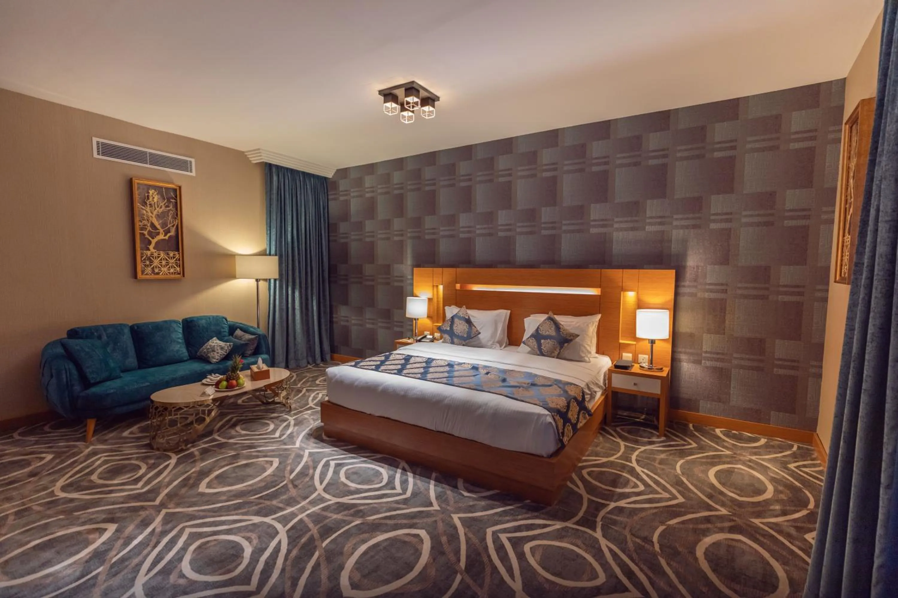 View (from property/room), Bed in Coral Palace Hotel