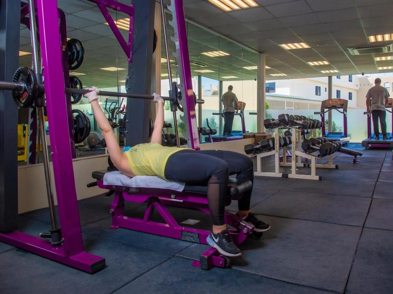 Fitness centre/facilities in Coral Palace Hotel