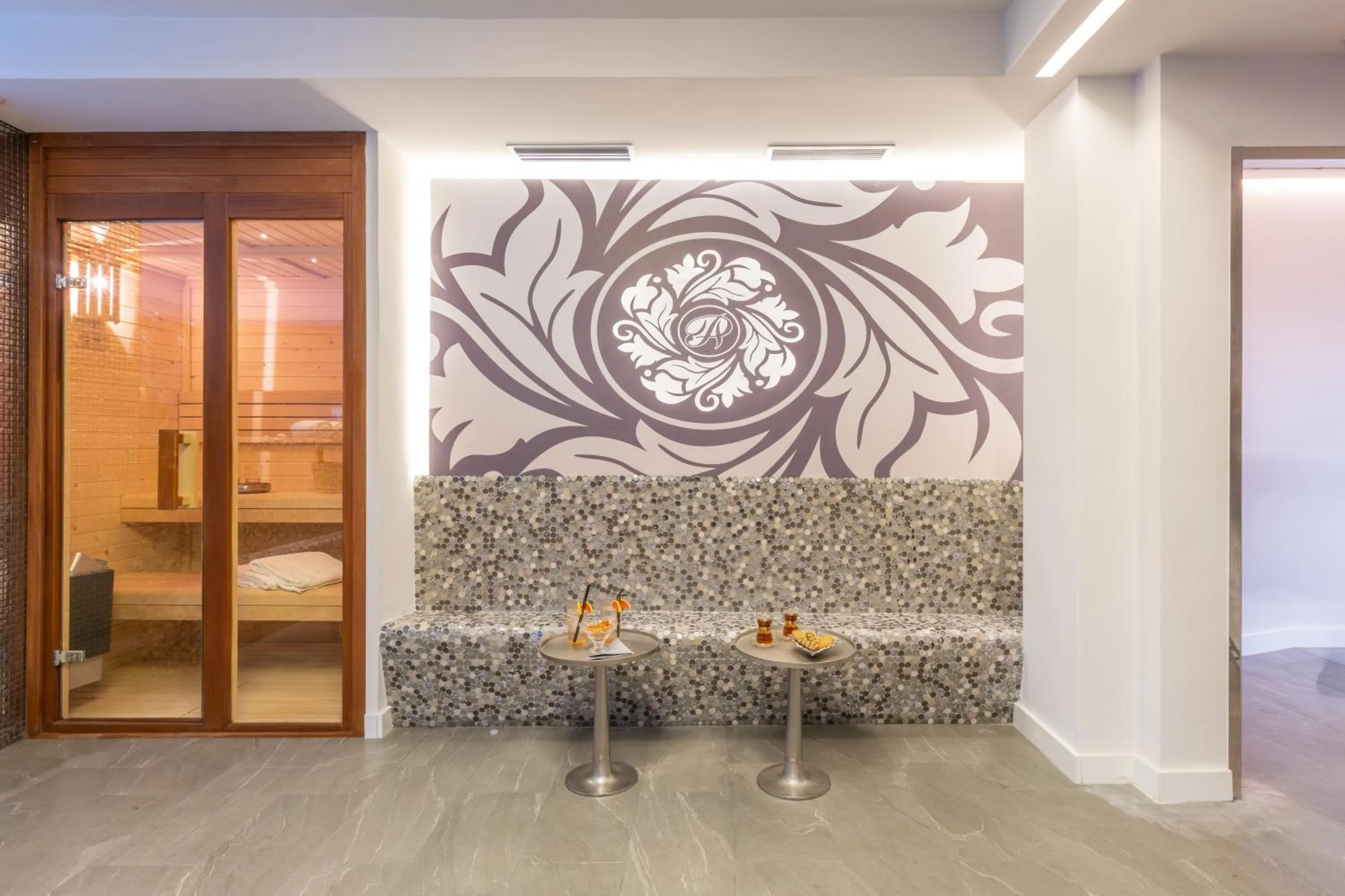 Sauna in Spa del Palacete