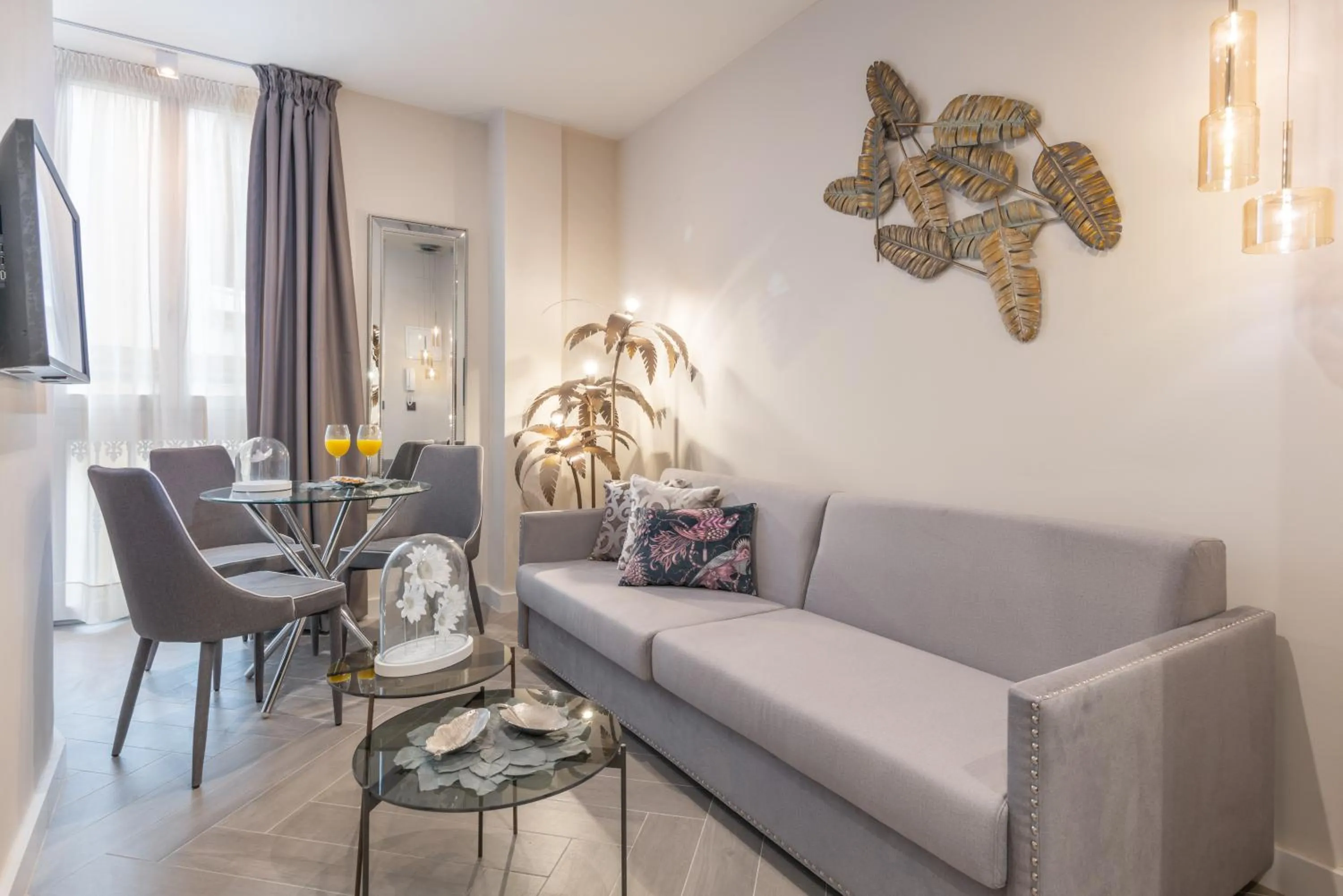 Seating area in Spa del Palacete