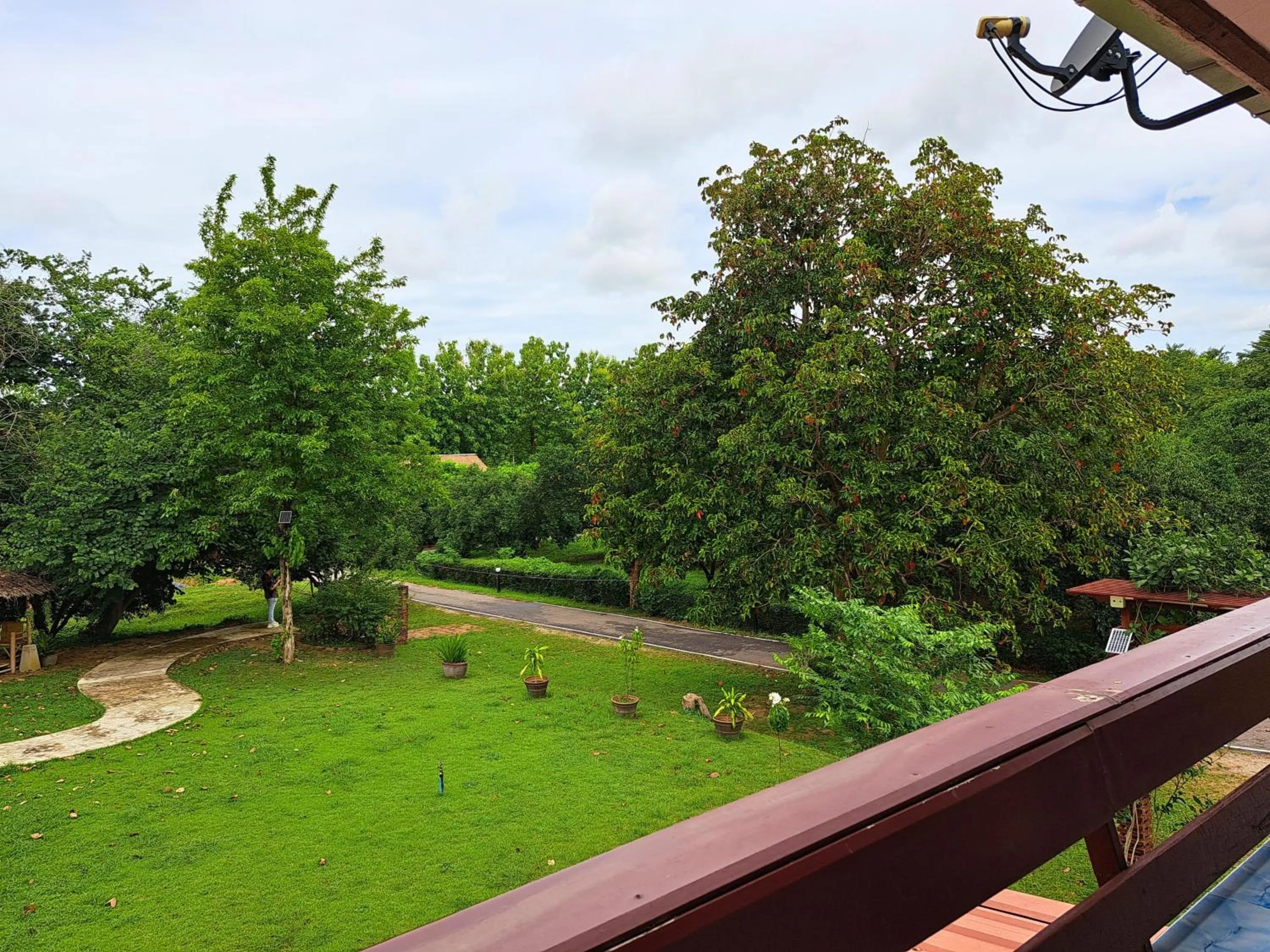 Garden view in AURA Park Resort