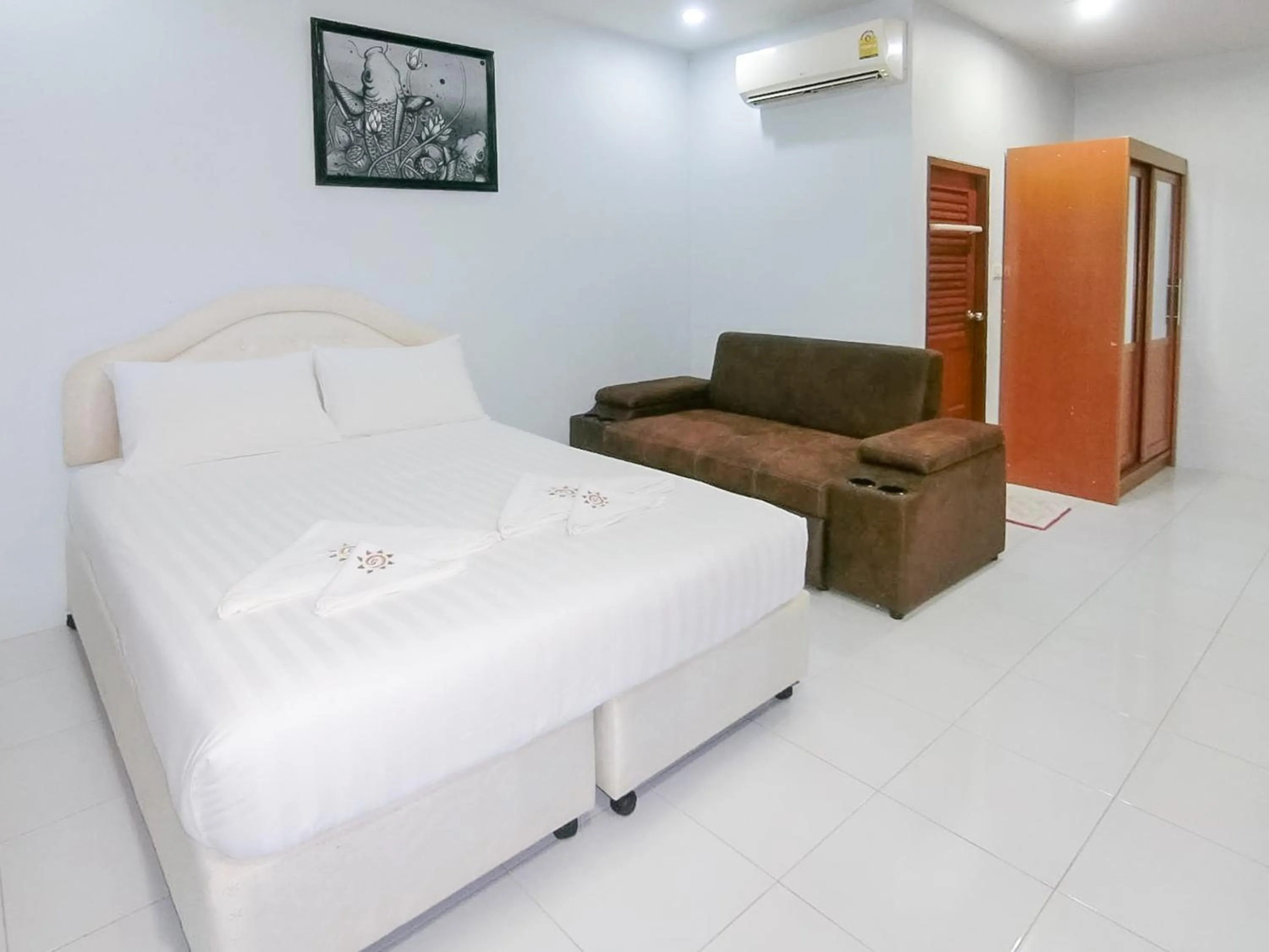 Bed in AURA Park Resort