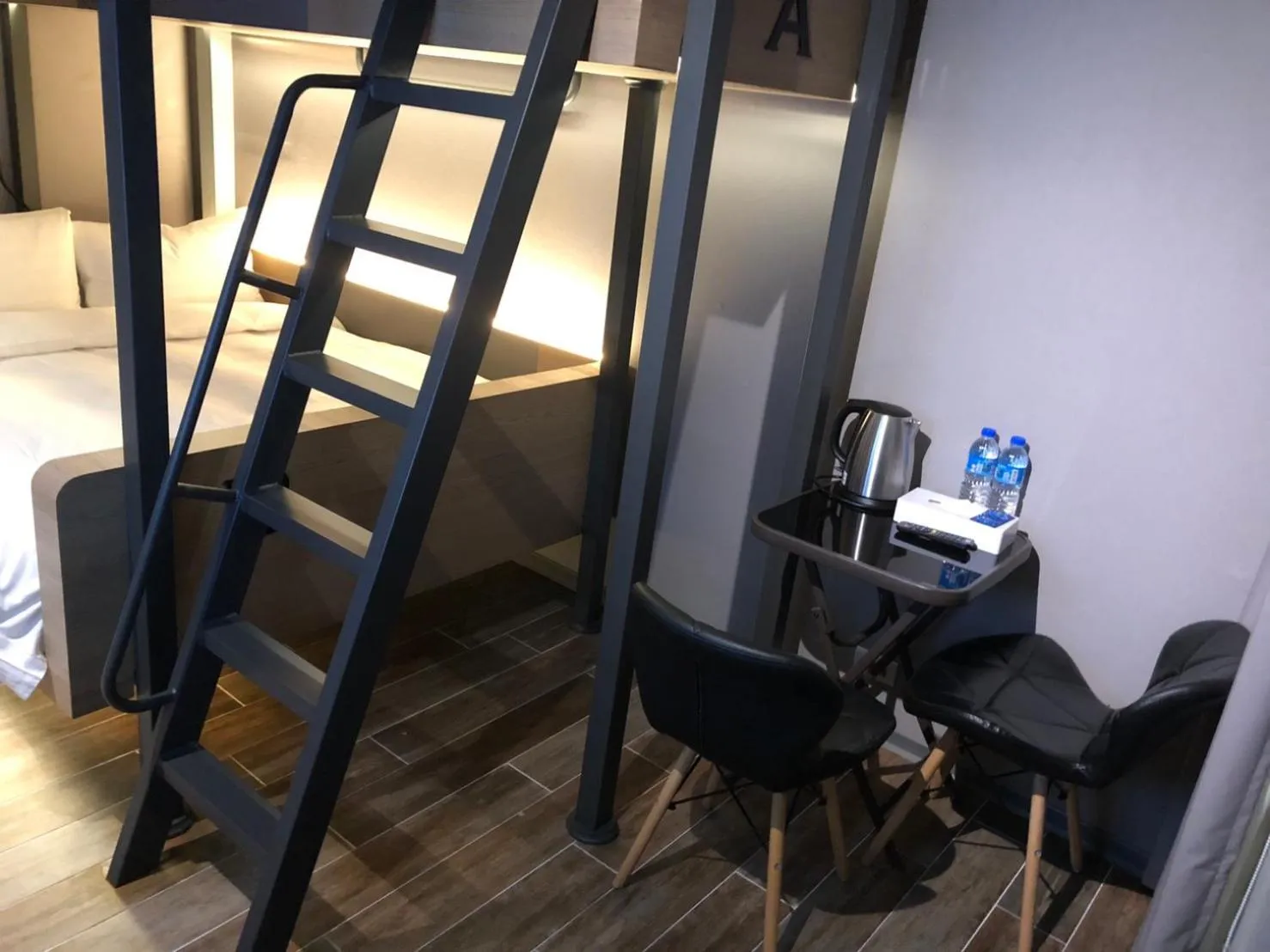 Bed in KIWI SHARE HOTEL ZHONGLI