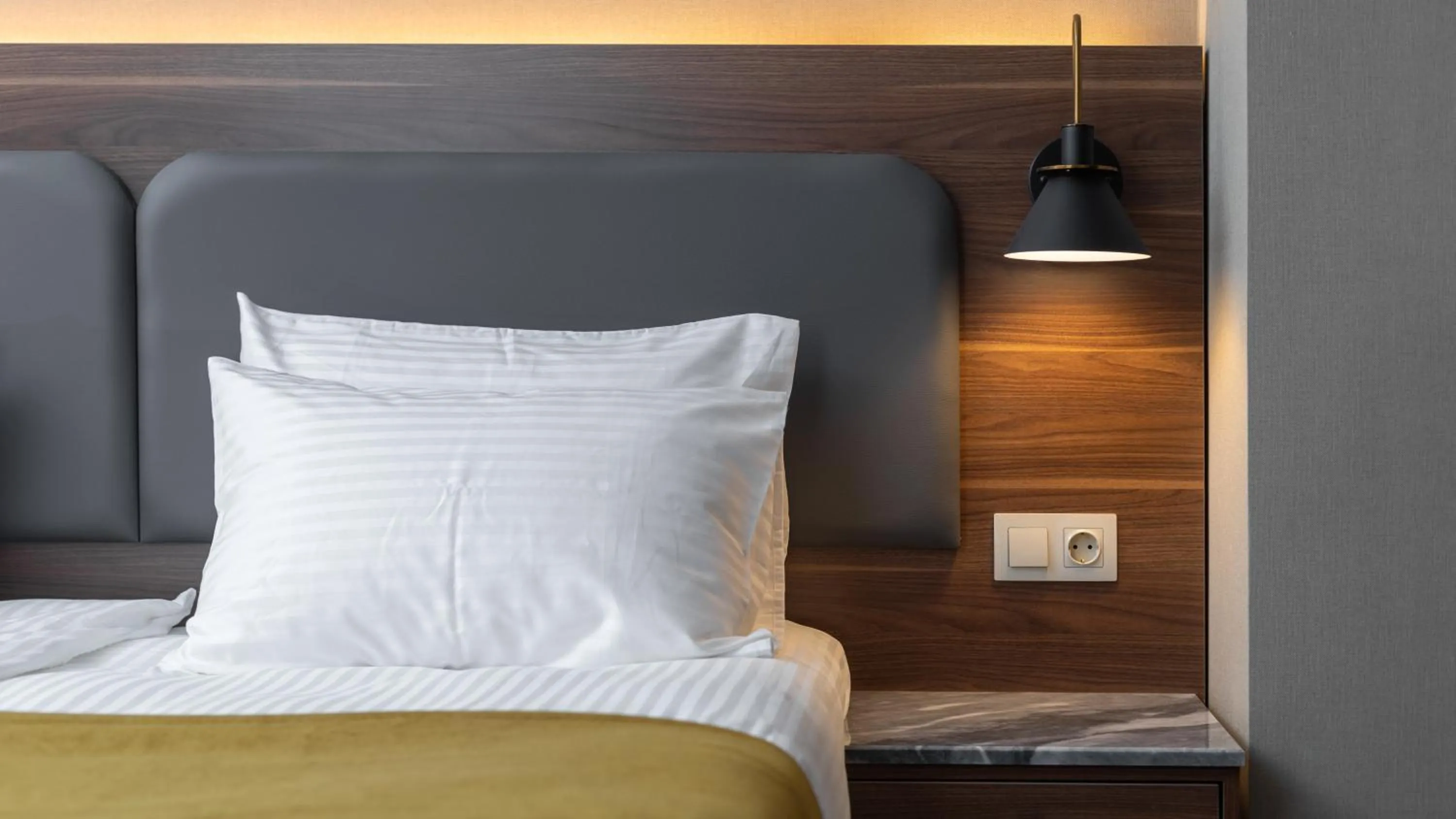 Bed in KOMOREBI BAKURIANI RESORT