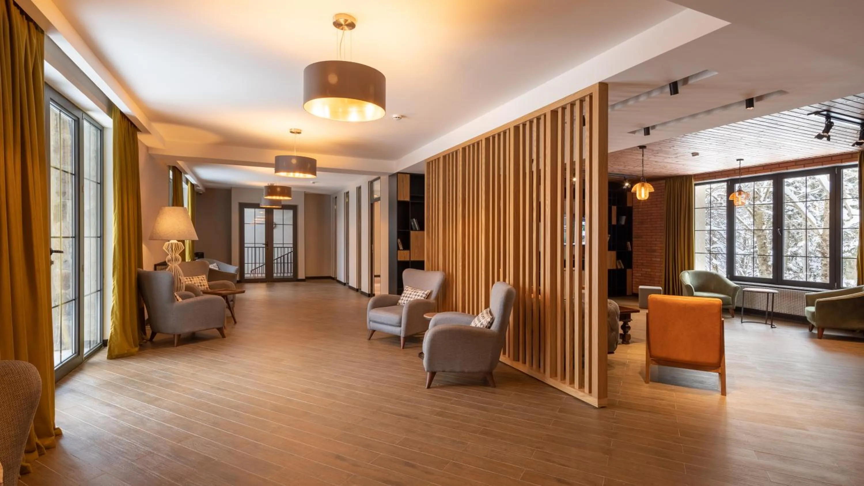 Lobby or reception in KOMOREBI BAKURIANI RESORT