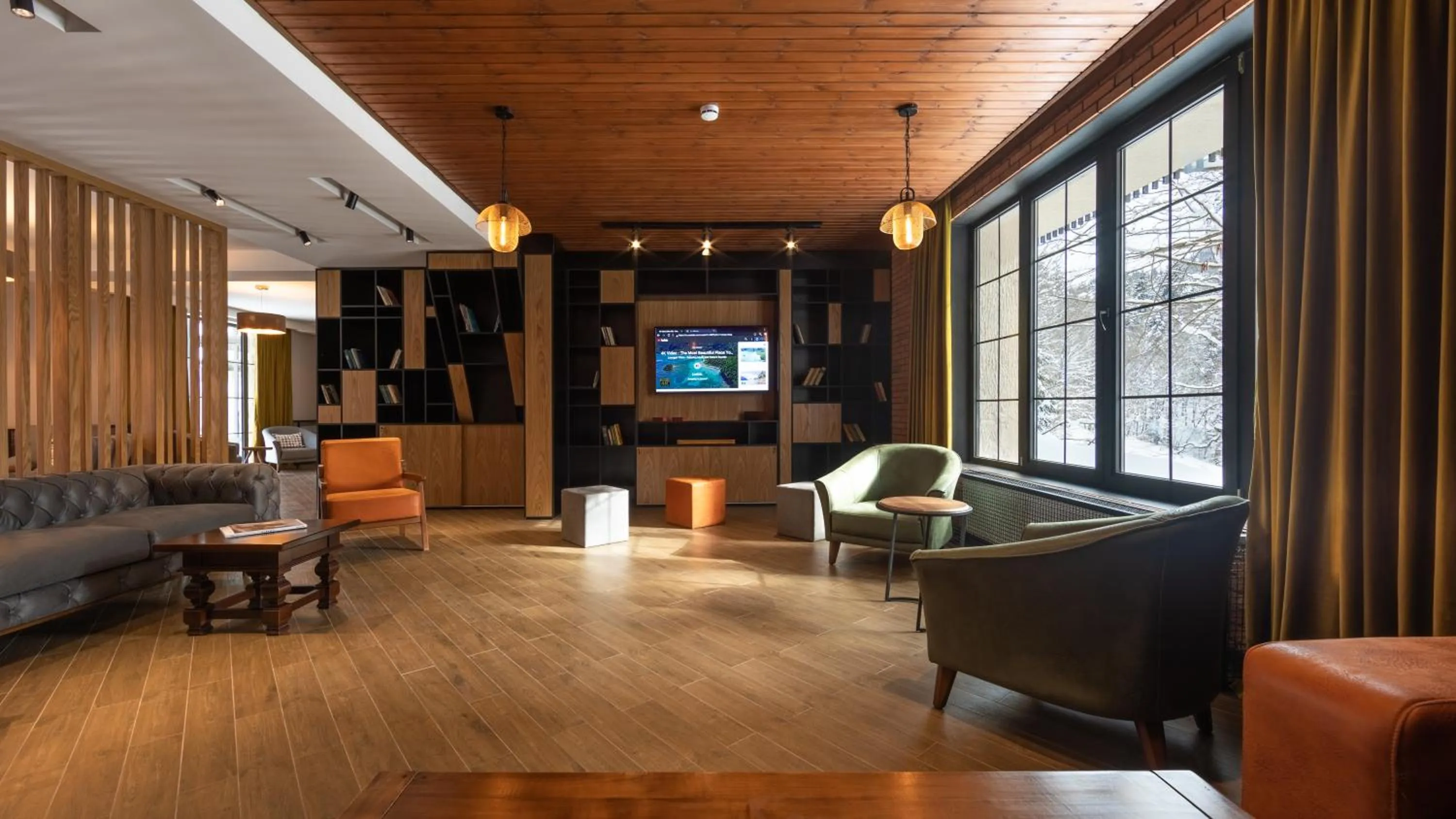 Lobby or reception in KOMOREBI BAKURIANI RESORT