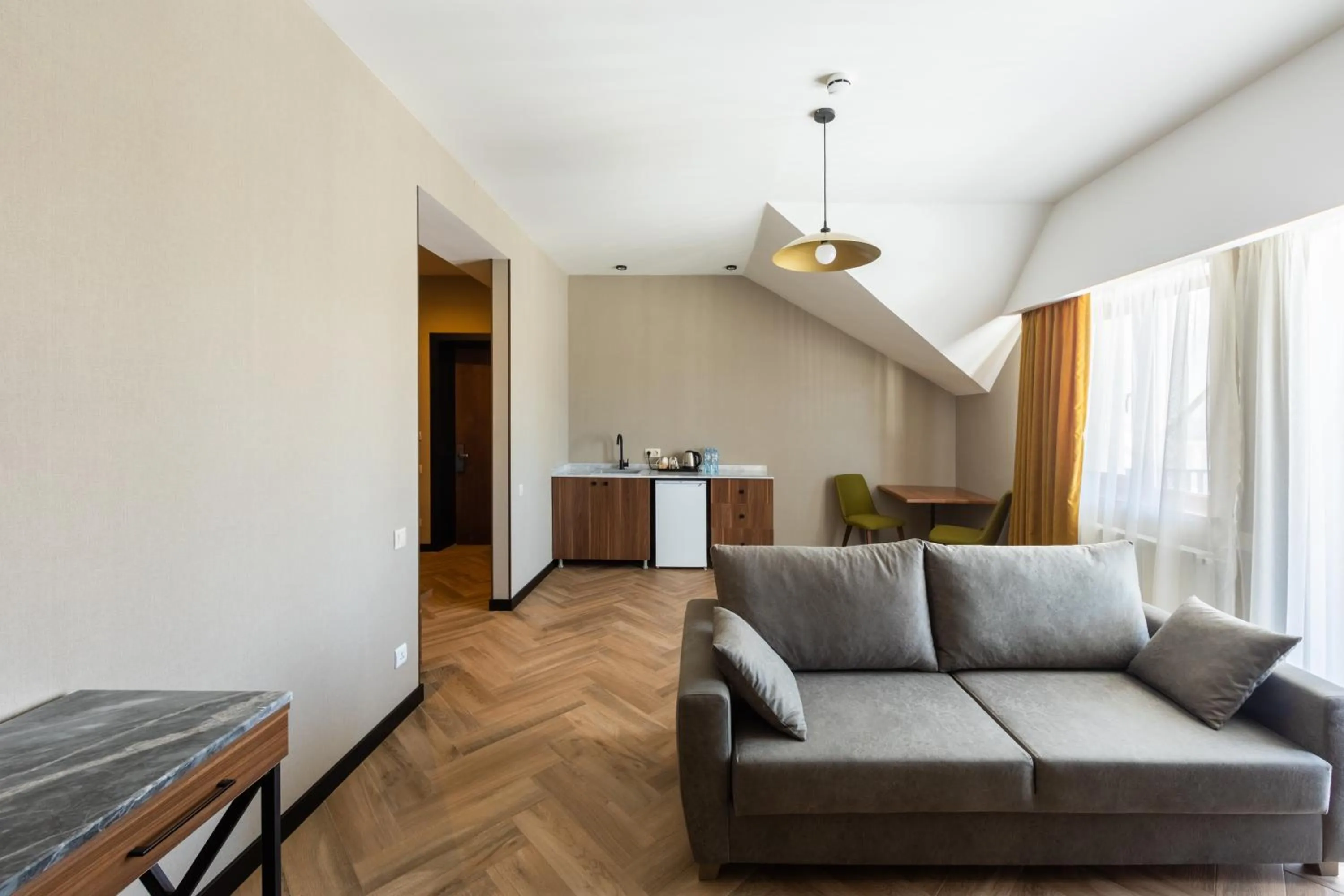 Living room in KOMOREBI BAKURIANI RESORT