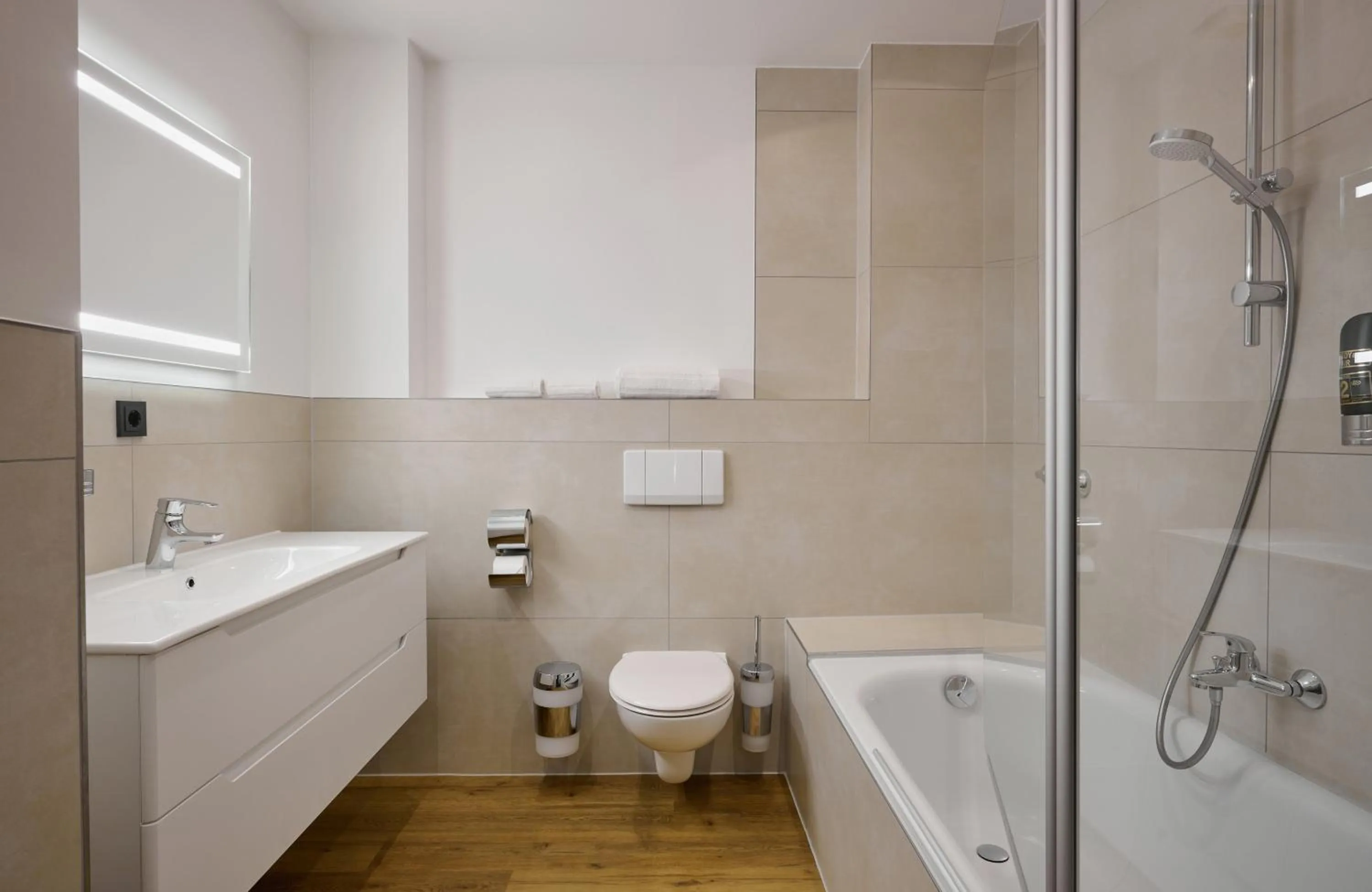 Bathroom in Leonardo Boutique Hotel Munich