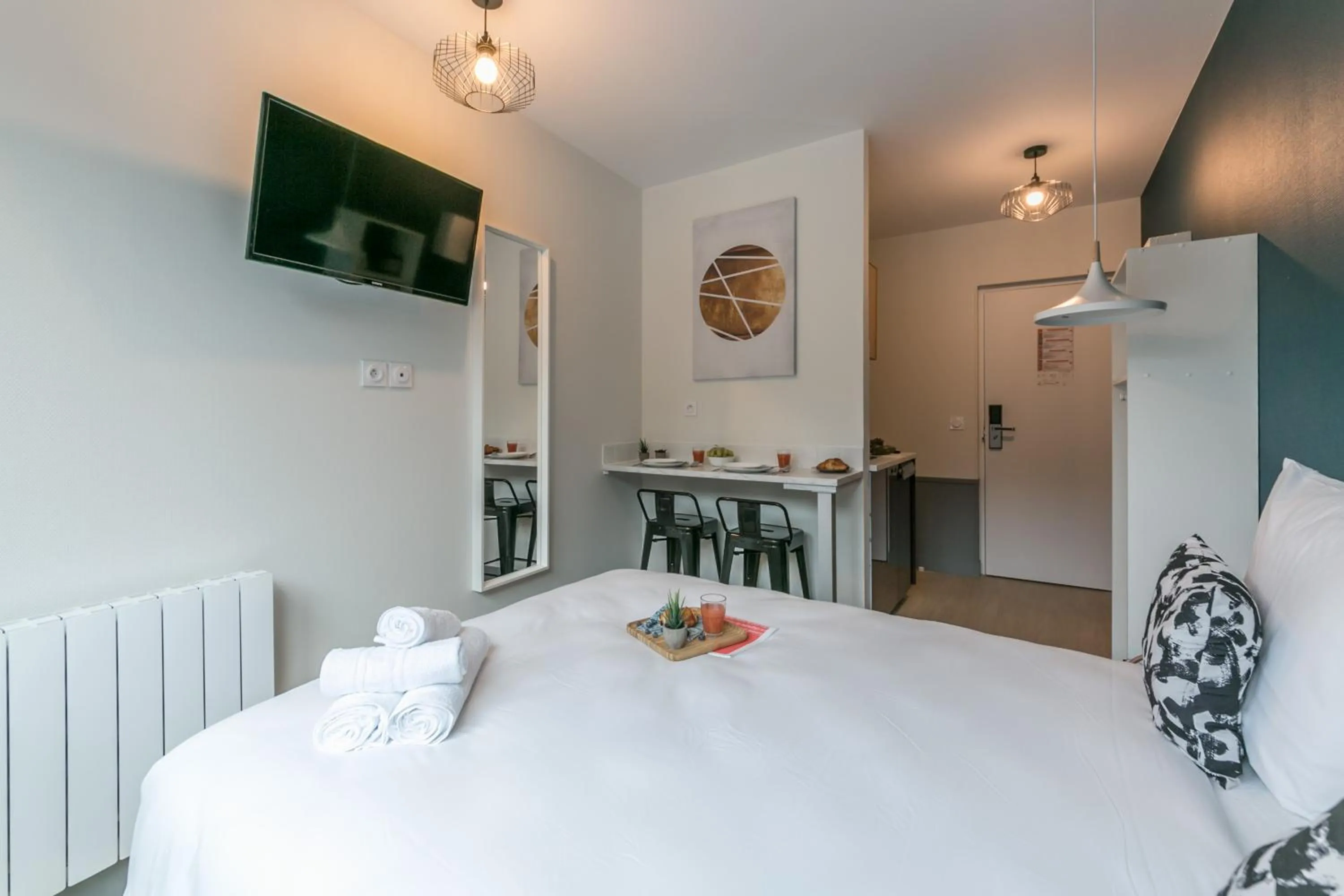 Bedroom, Bed in WS Tour Eiffel - Nicolo