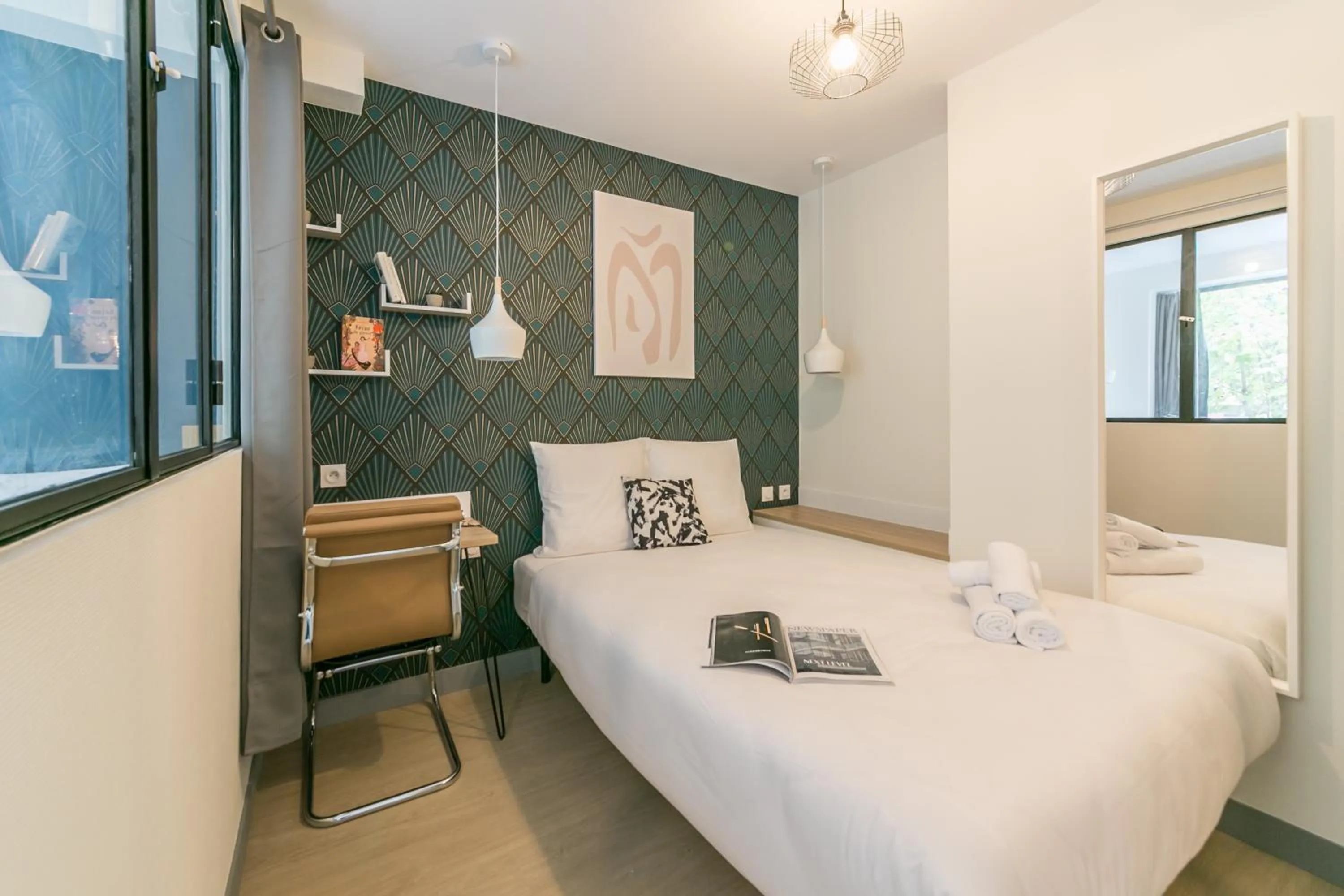 Bedroom, Bed in WS Tour Eiffel - Nicolo