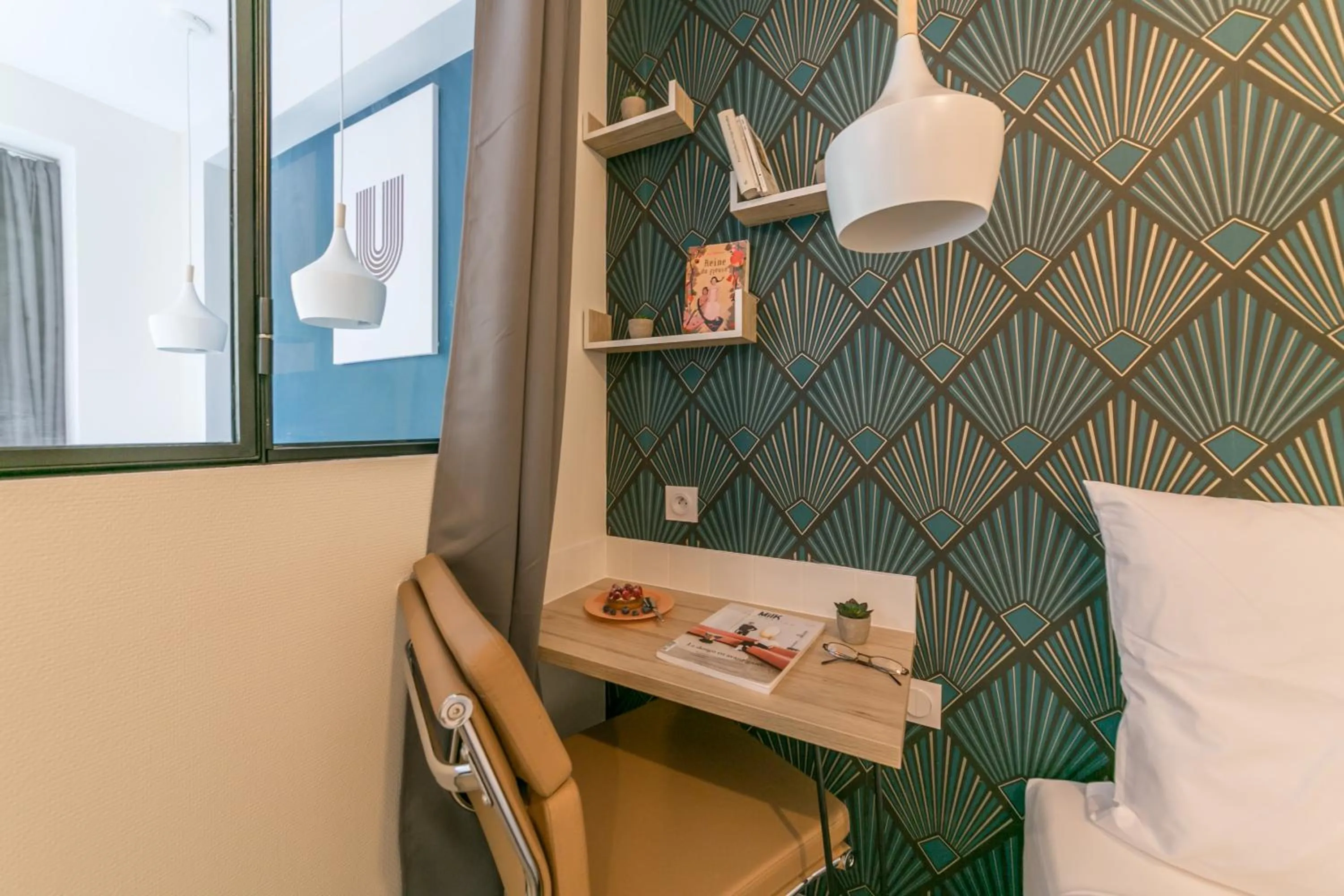 Seating area, Bed in WS Tour Eiffel - Nicolo