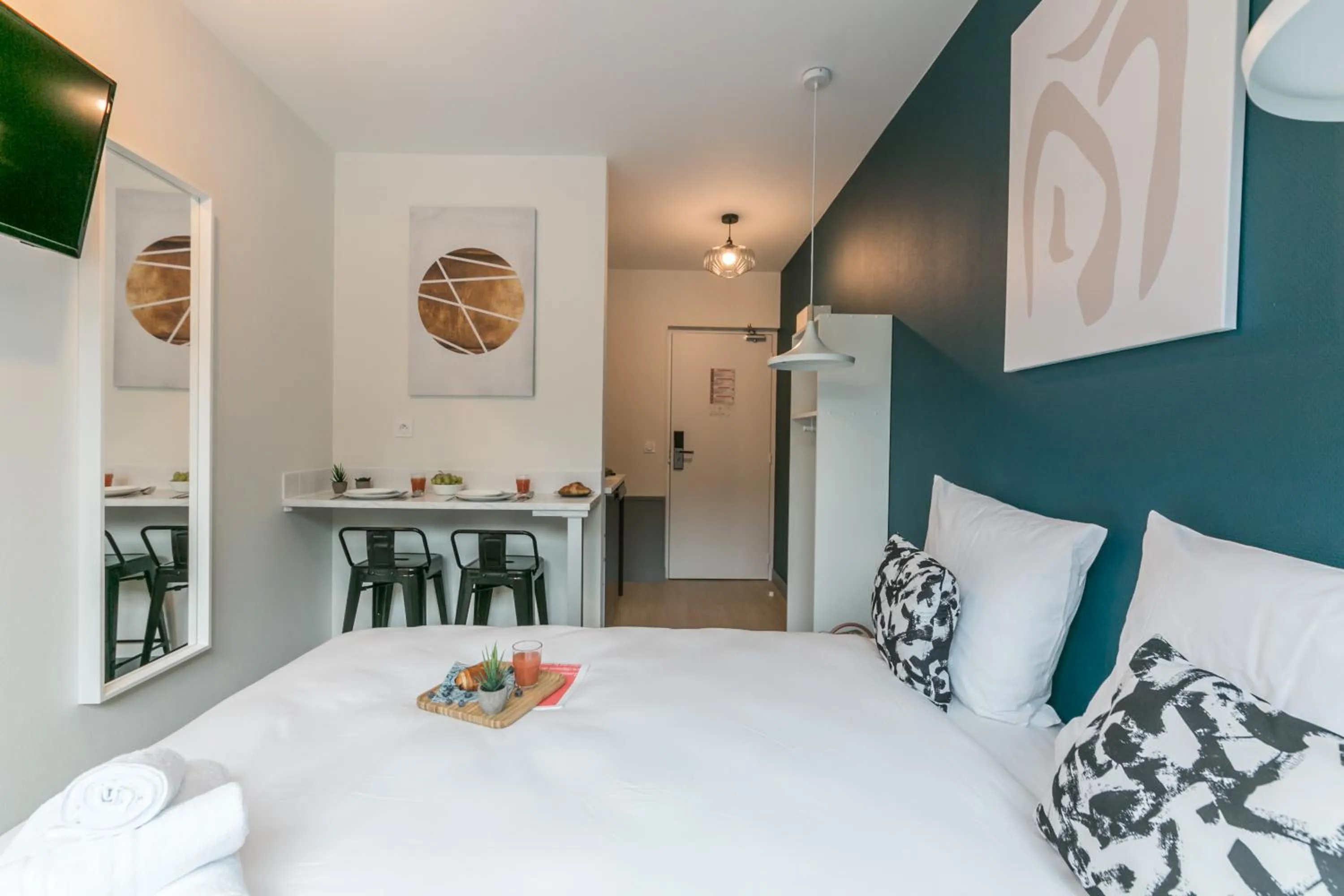 Bedroom, Bed in WS Tour Eiffel - Nicolo