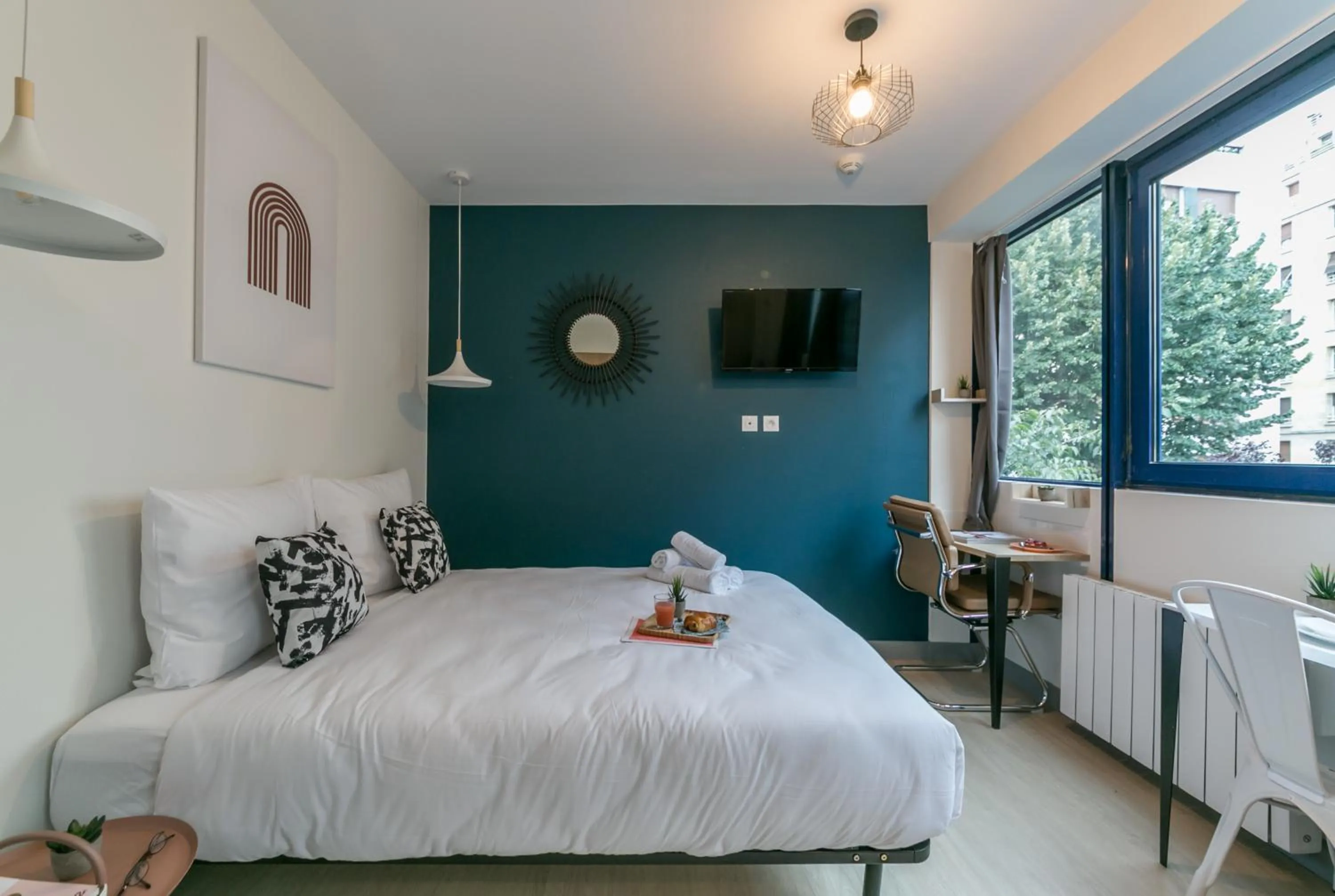 Bedroom, Bed in WS Tour Eiffel - Nicolo