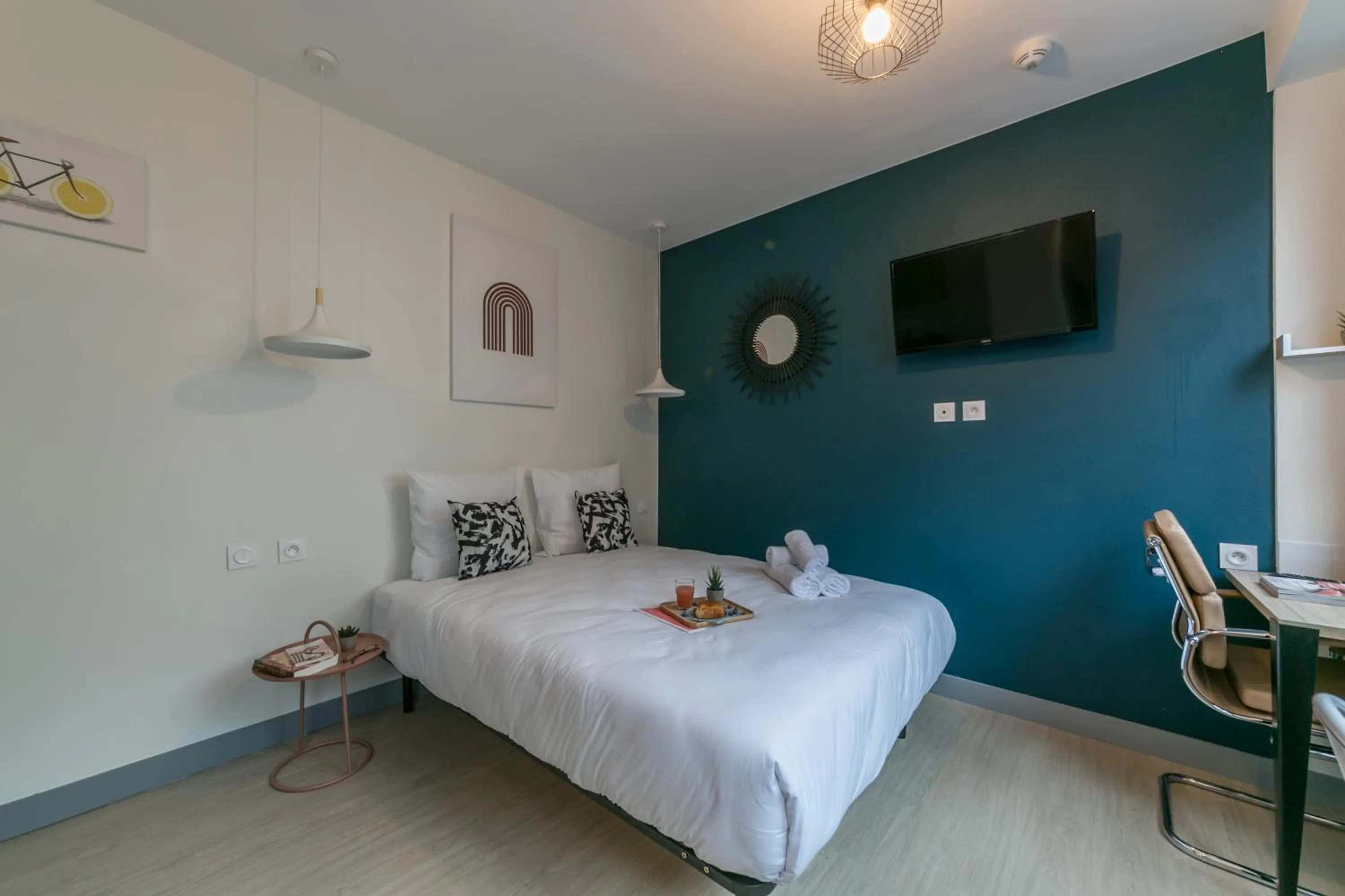 Bedroom, Bed in WS Tour Eiffel - Nicolo