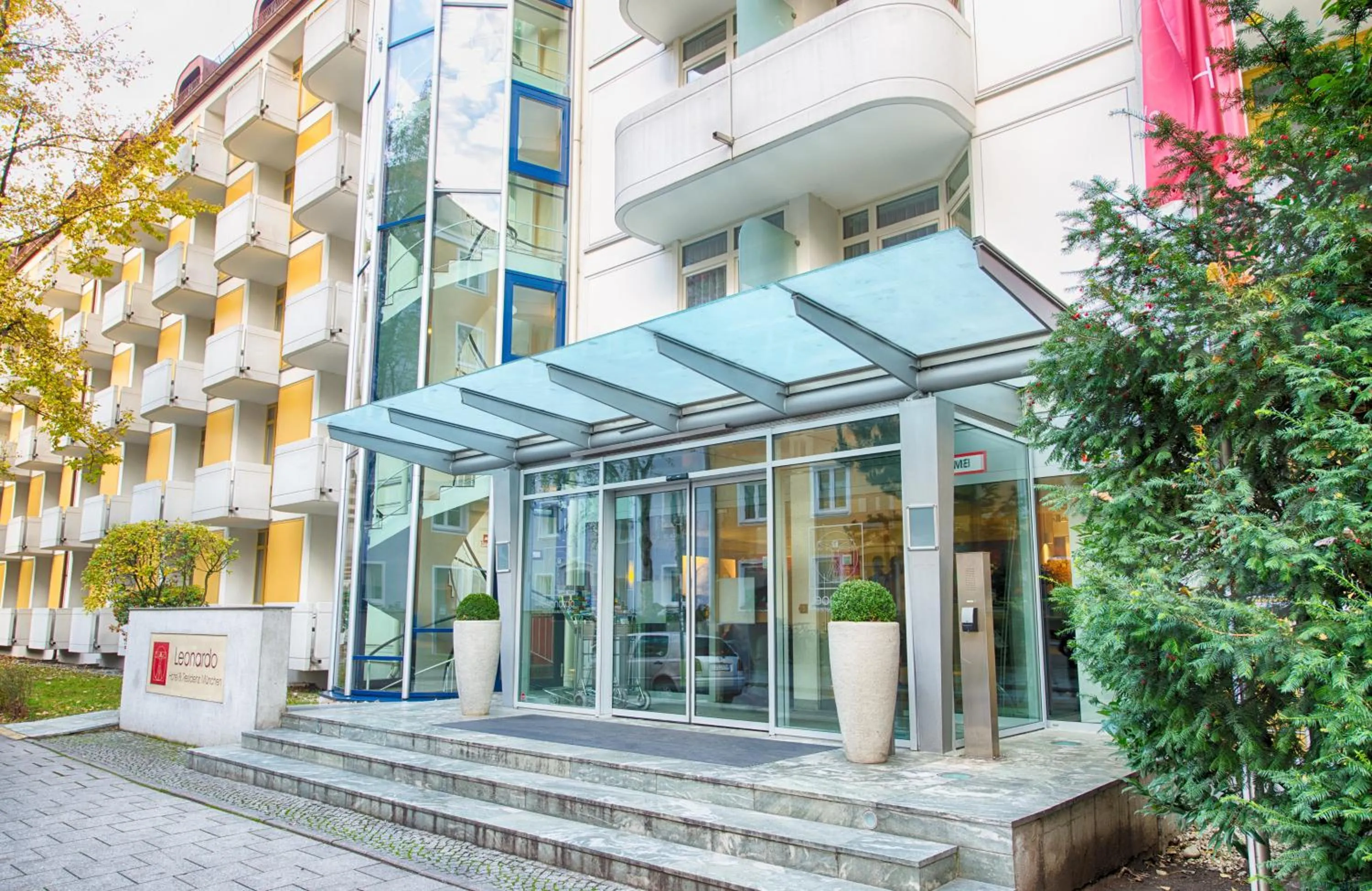 Property building in Leonardo Hotel & Residenz München