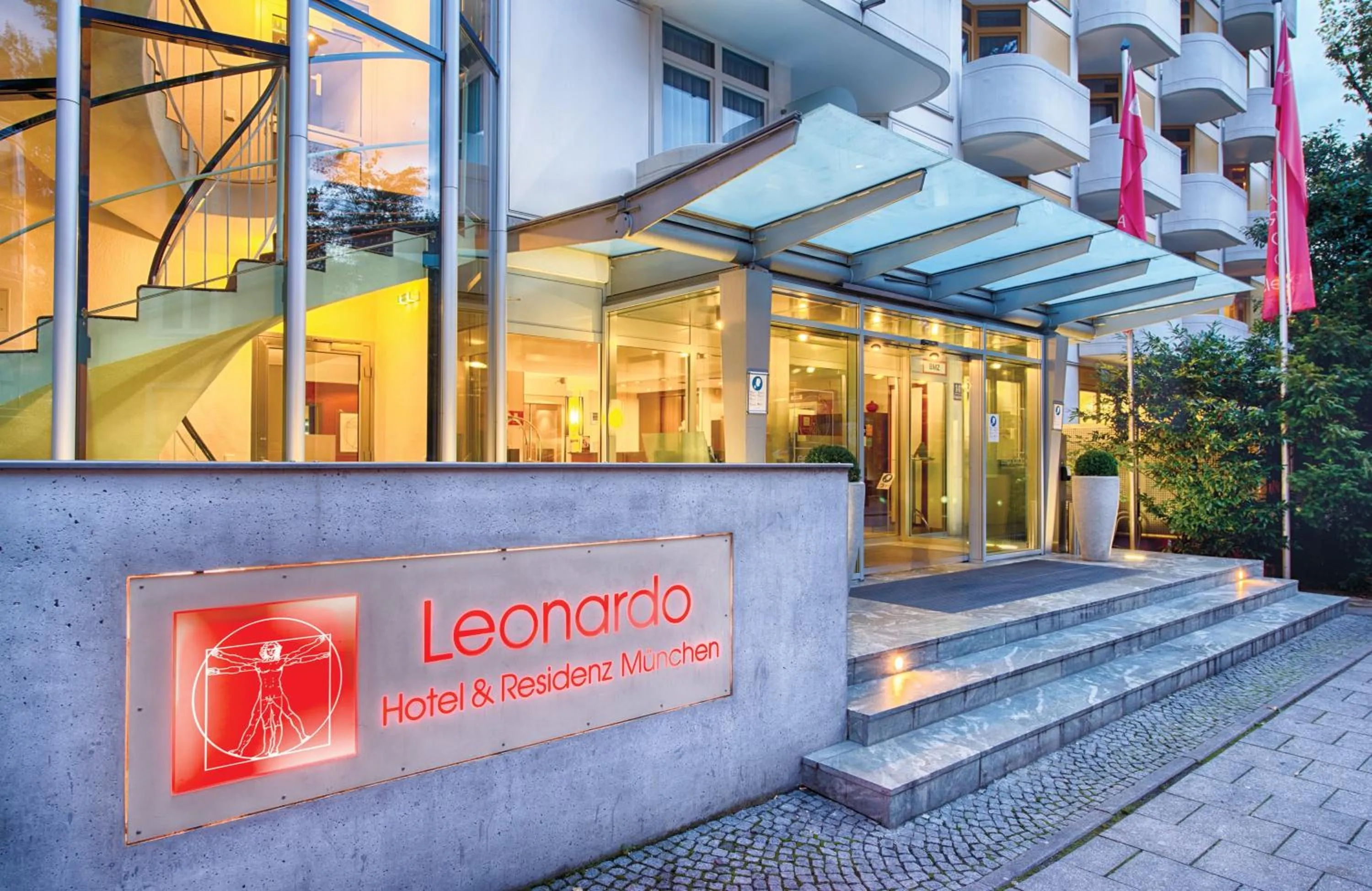 Facade/entrance in Leonardo Hotel & Residenz München