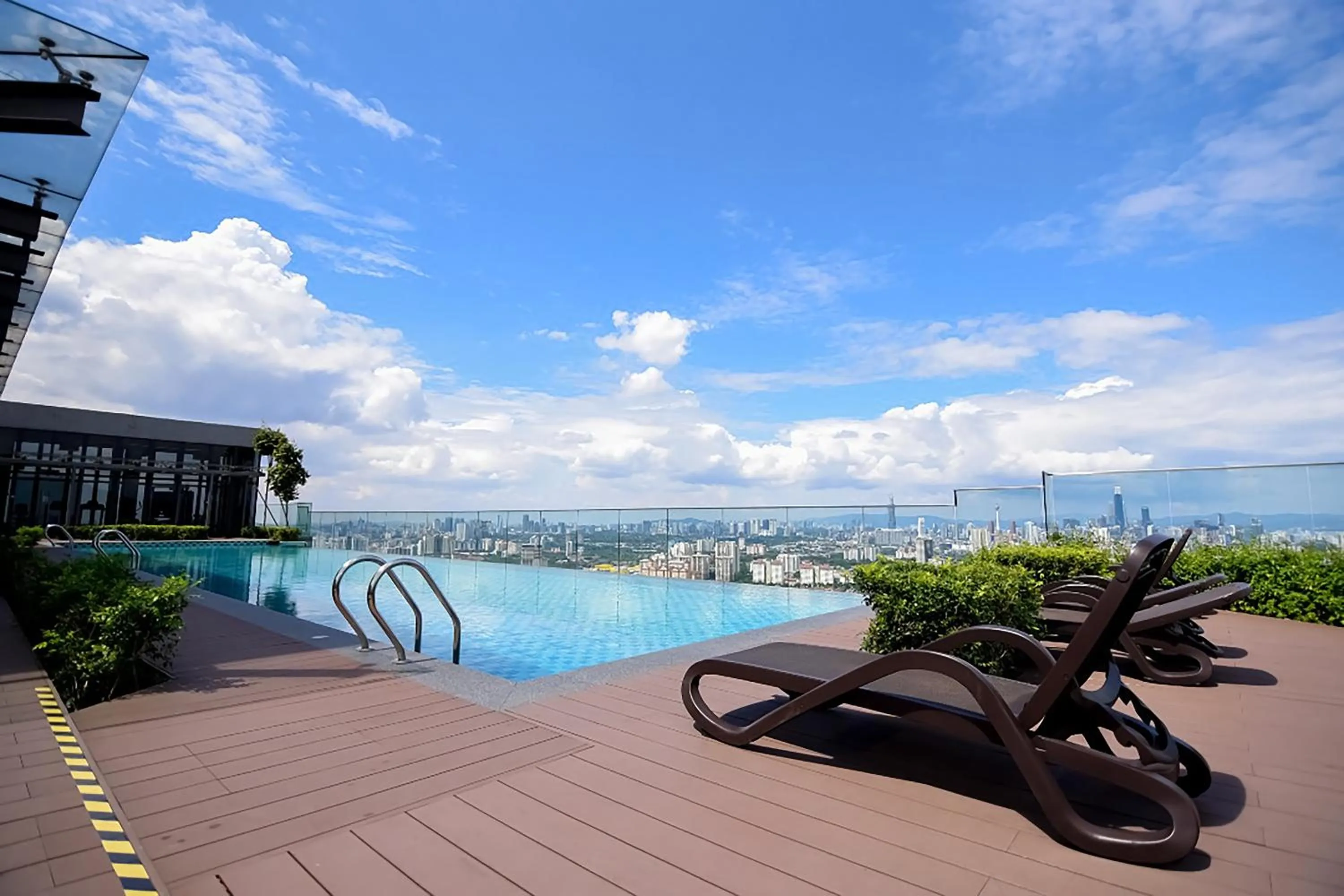 Swimming pool in Ekocheras @ Kuala Lumpur