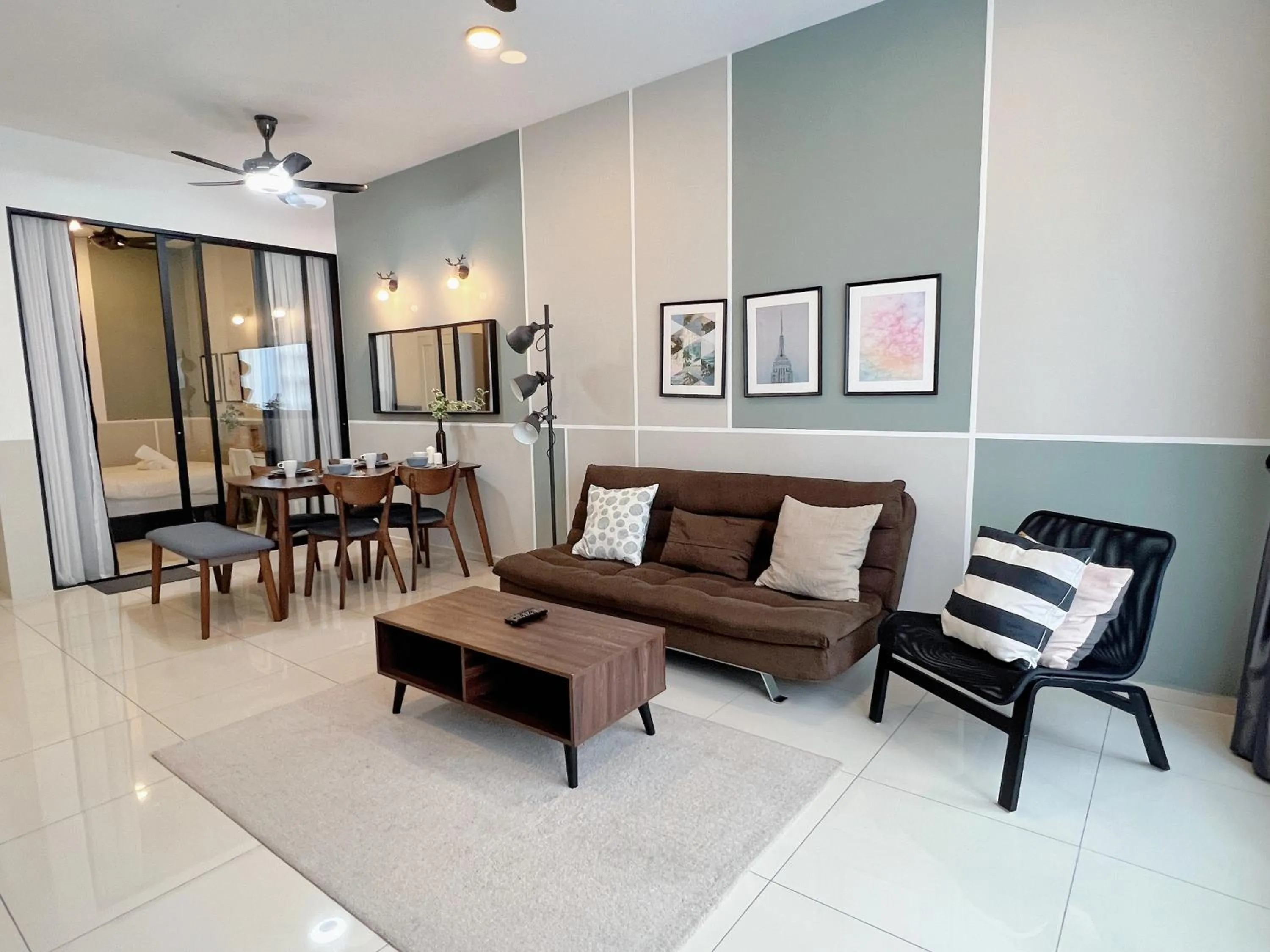 Living room in Ekocheras @ Kuala Lumpur