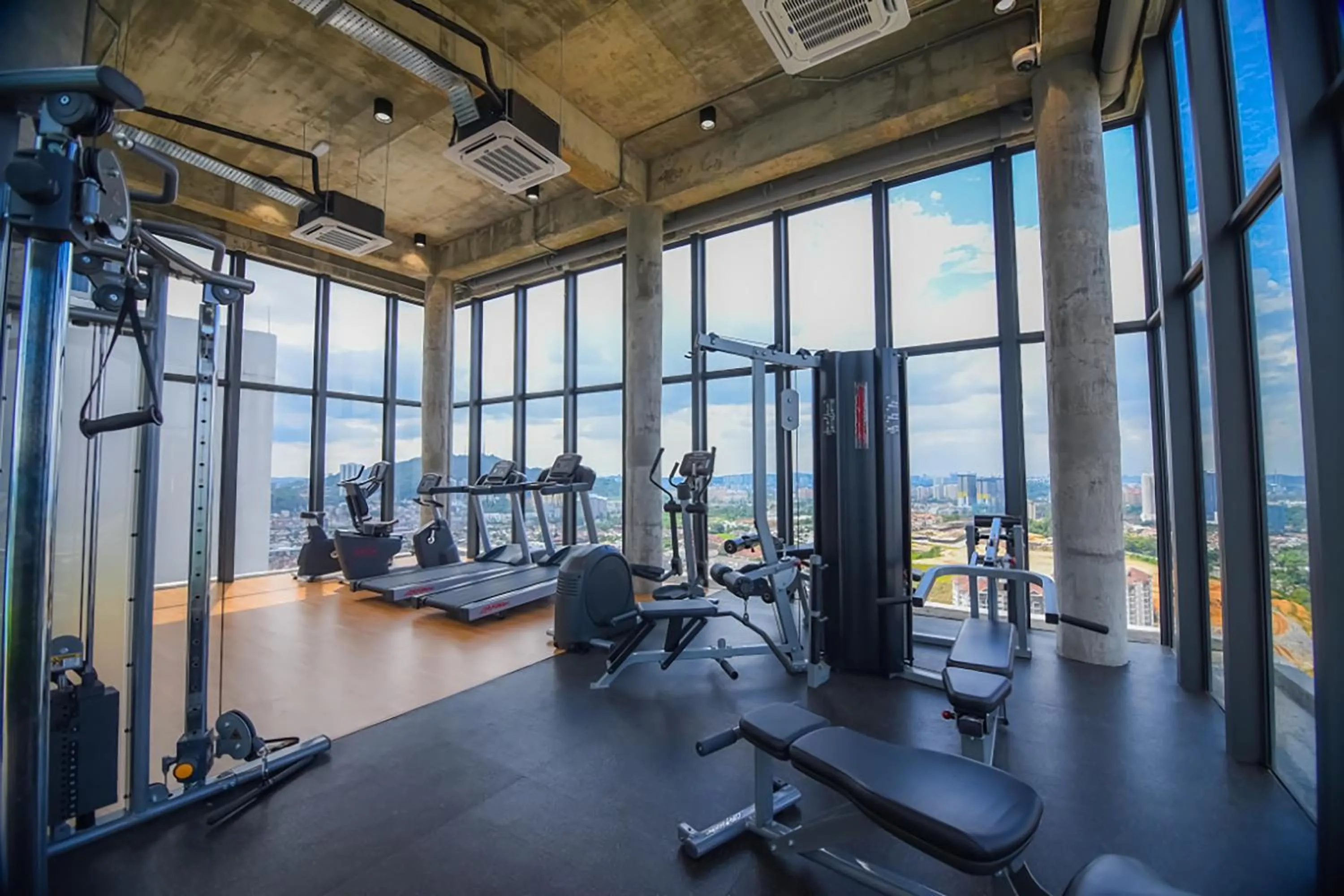 Swimming pool in Ekocheras @ Kuala Lumpur