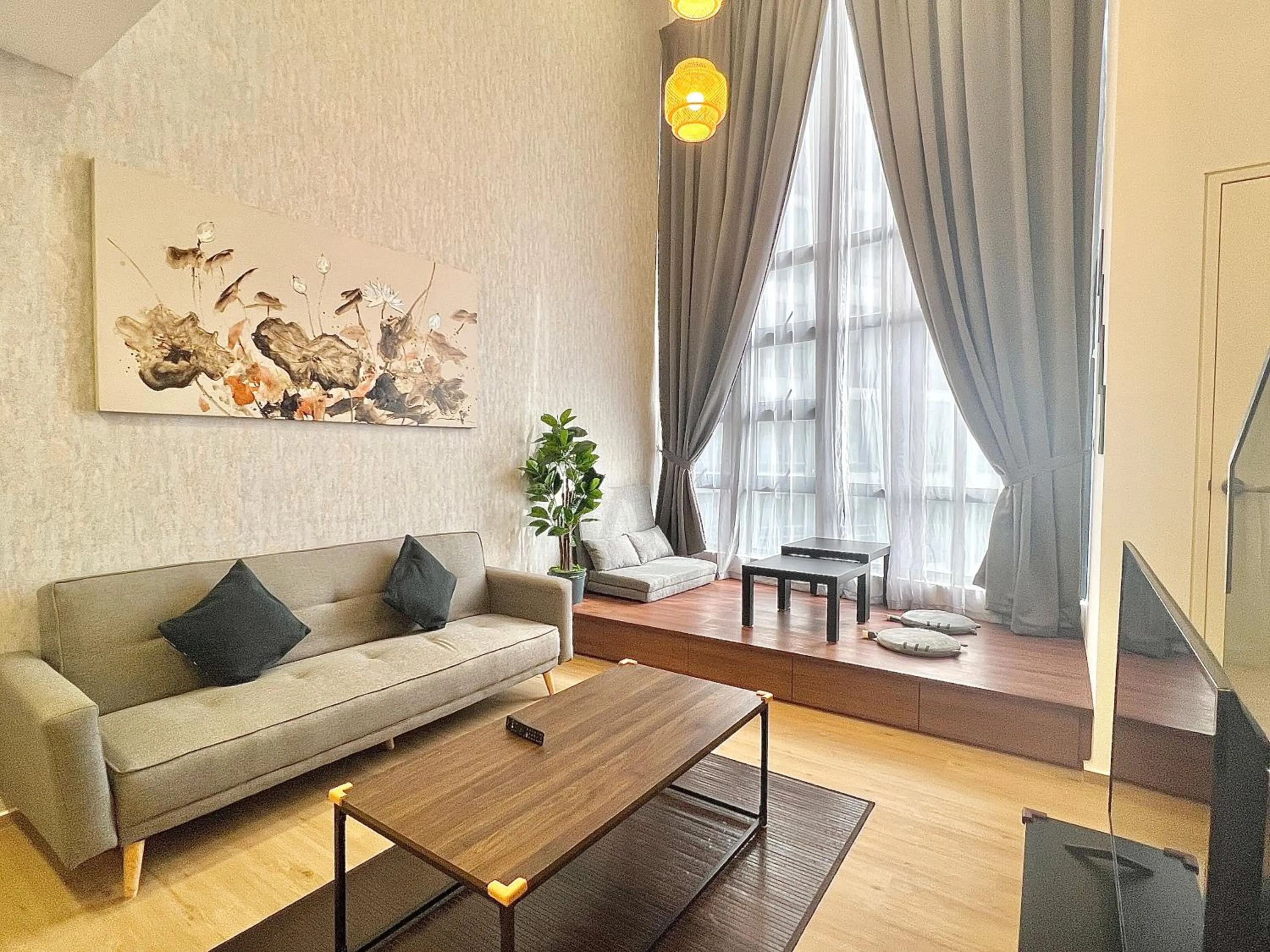 Living room in Ekocheras @ Kuala Lumpur