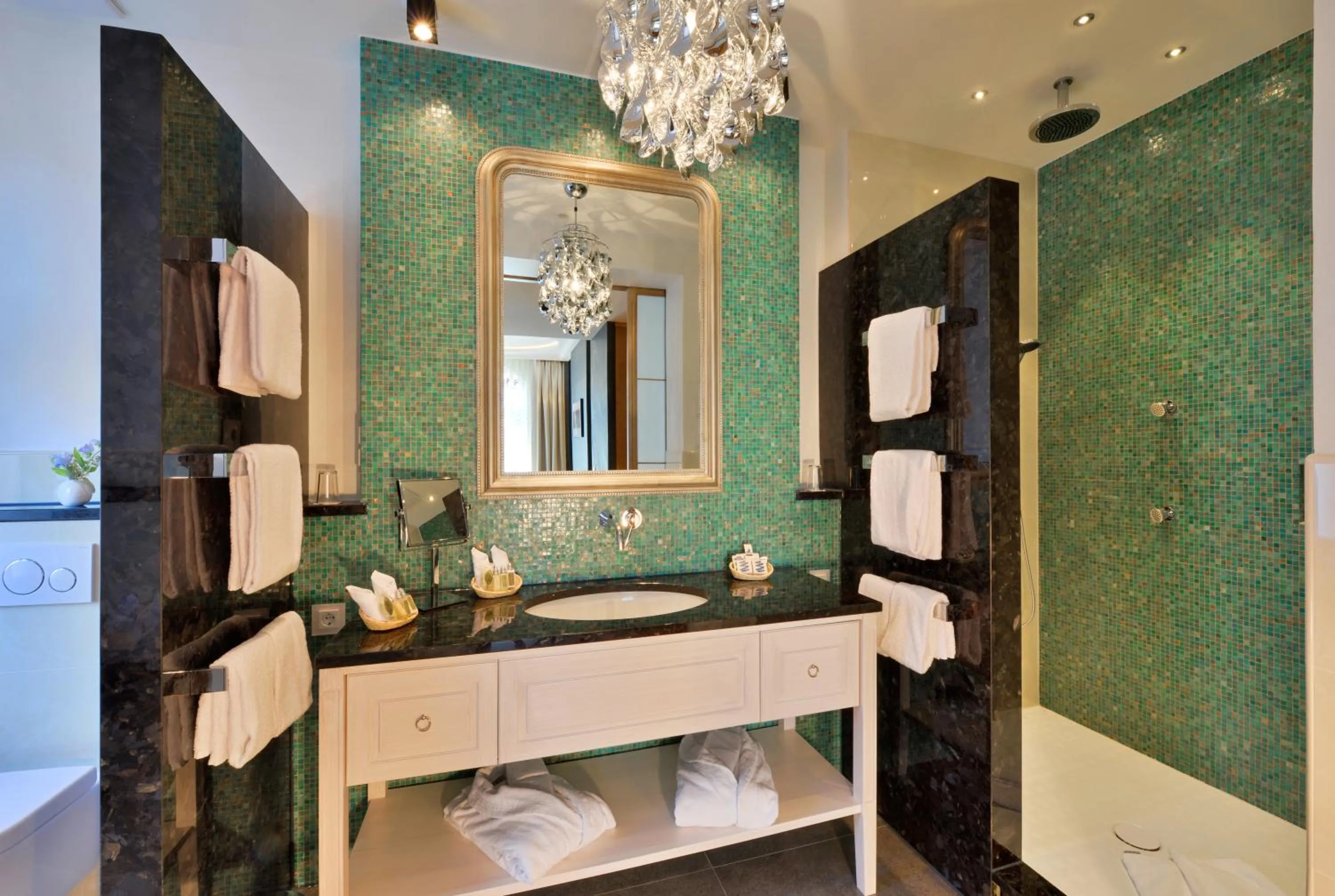 Toilet in Hotel Torbräu