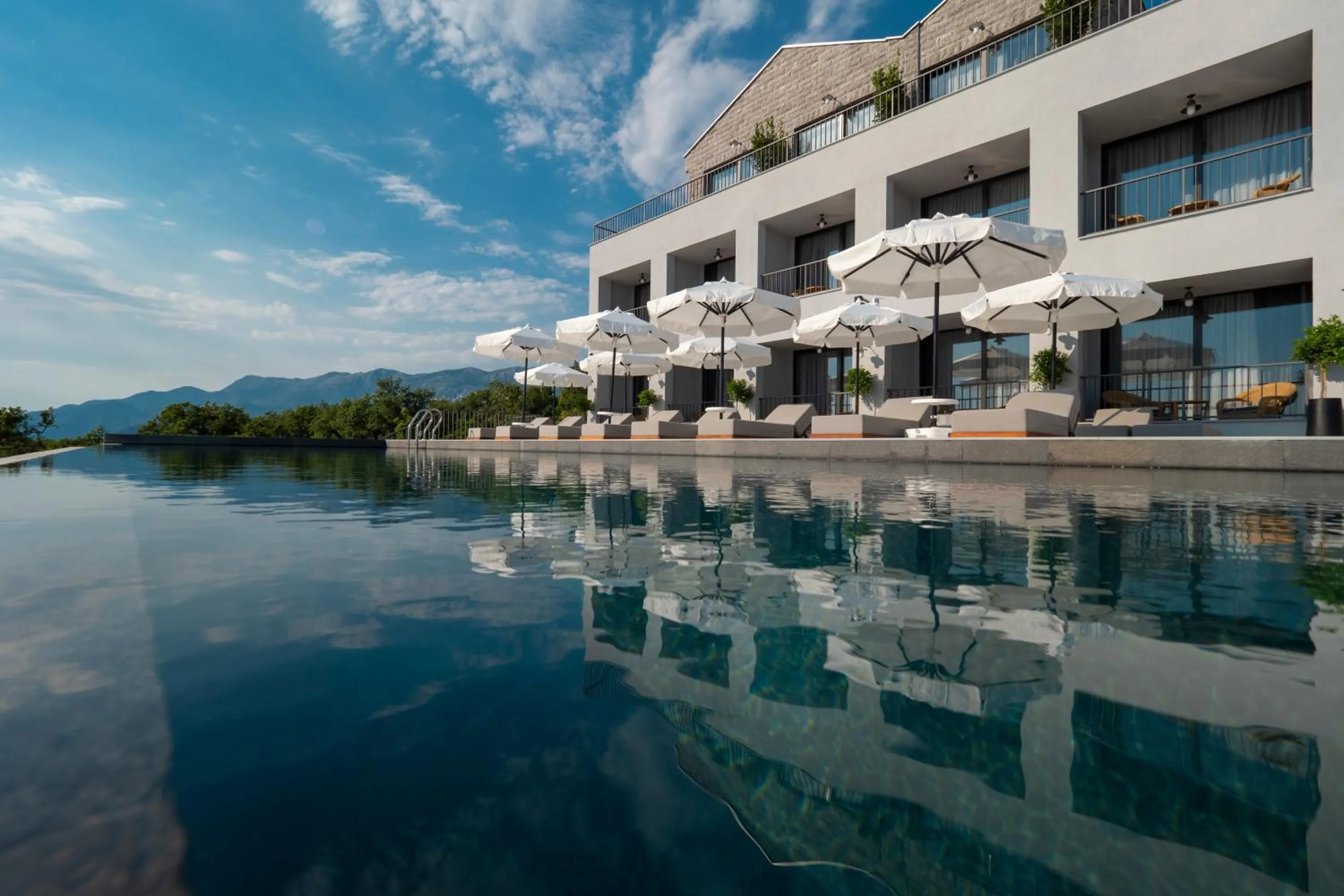 Property building in Vivid Blue Serenity Resort