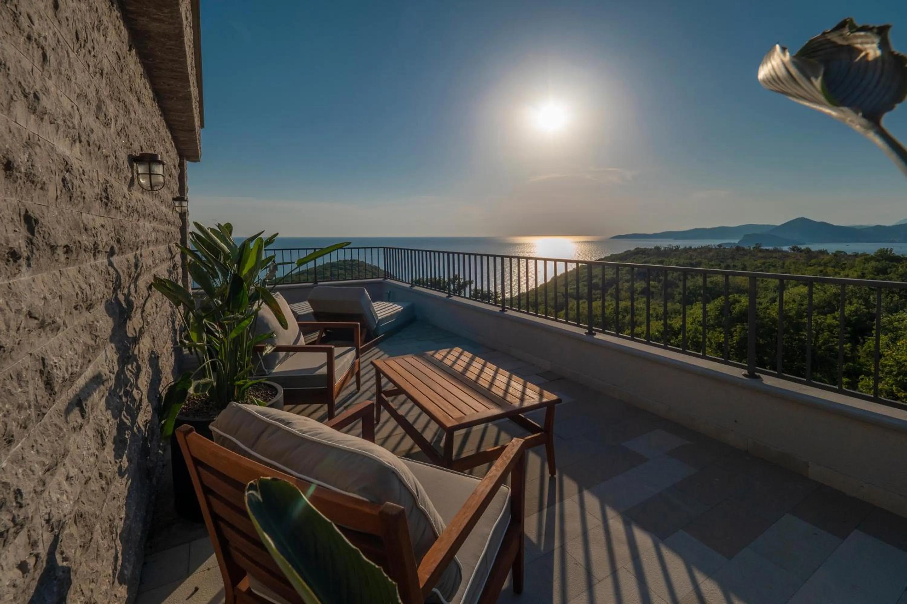 Balcony/Terrace in Vivid Blue Serenity Resort