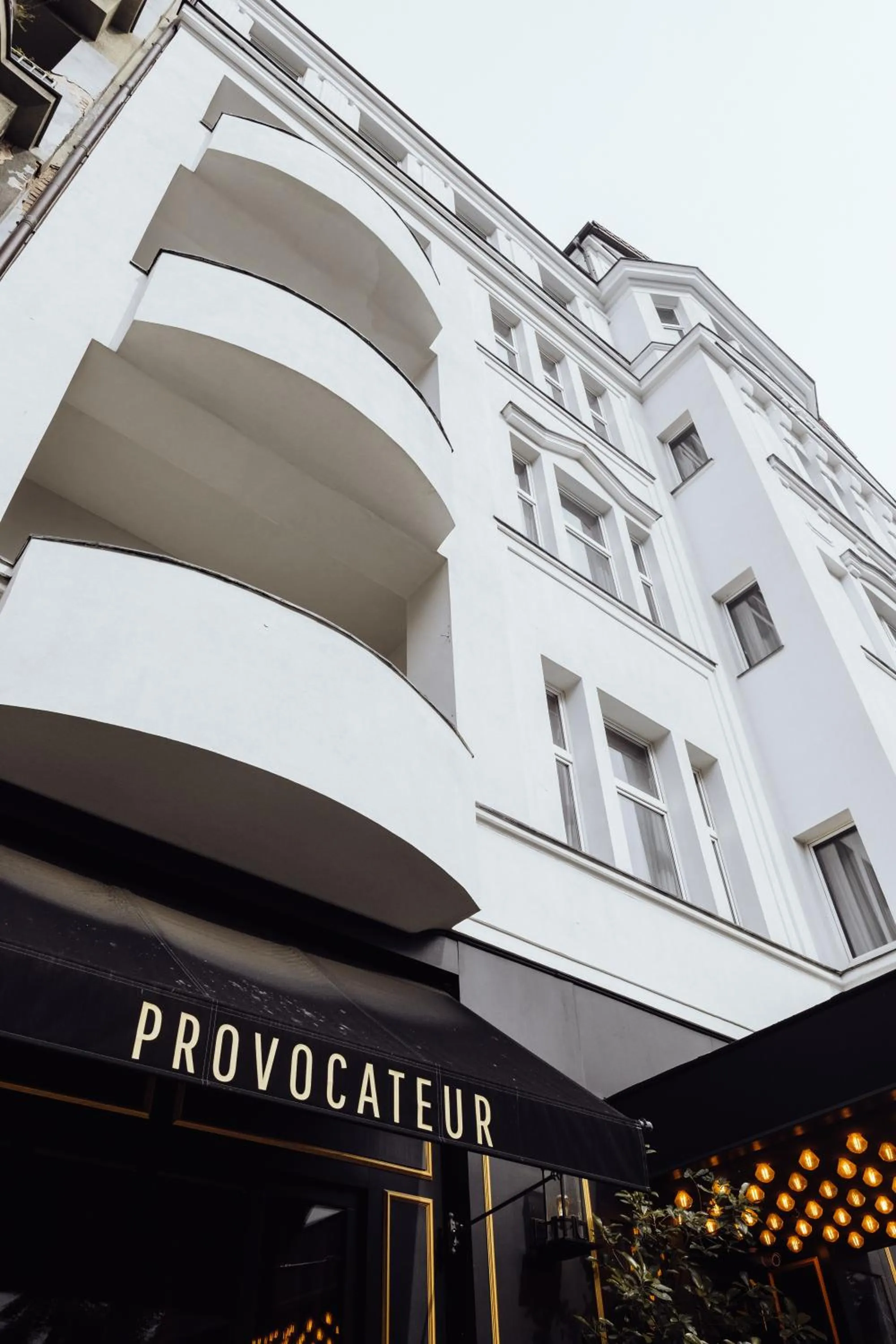 Facade/entrance in Provocateur Berlin, part of Sircle Collection
