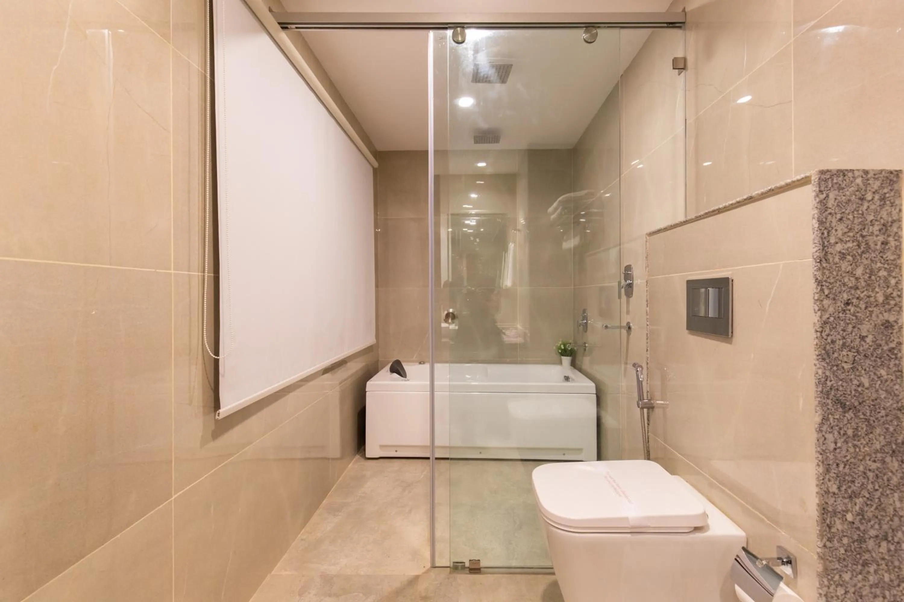 Bathroom in Mourya Hotel