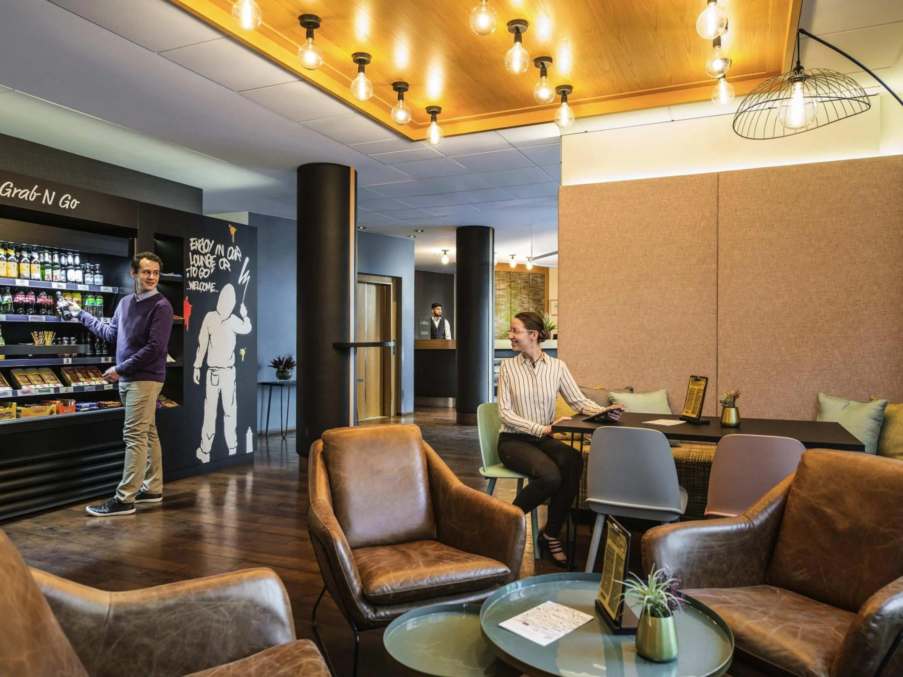 Lounge or bar in Mercure Hotel Berlin Zentrum Superior