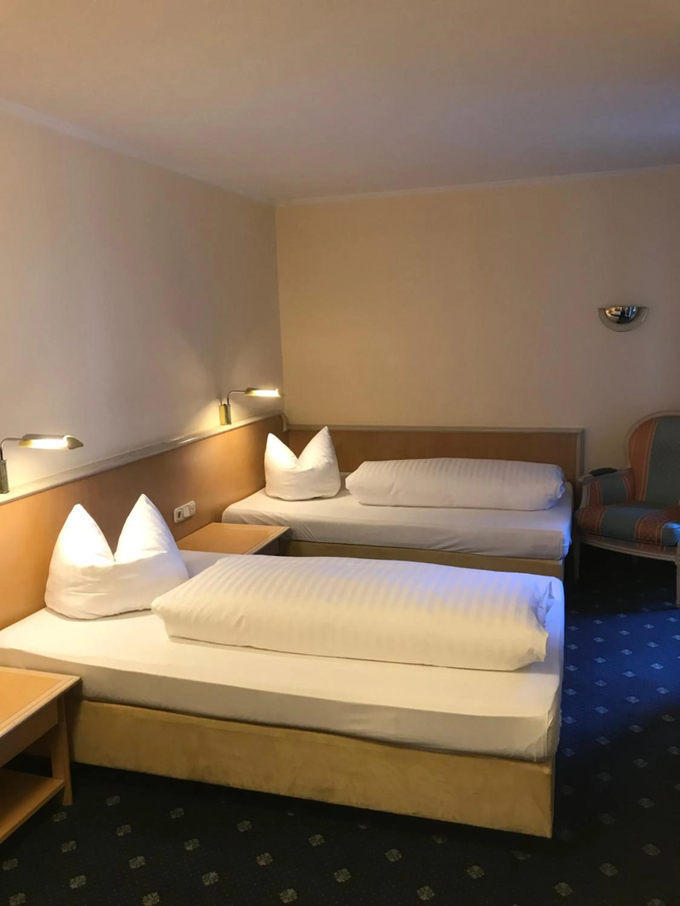 Bed in Hotel Ambiente Garni