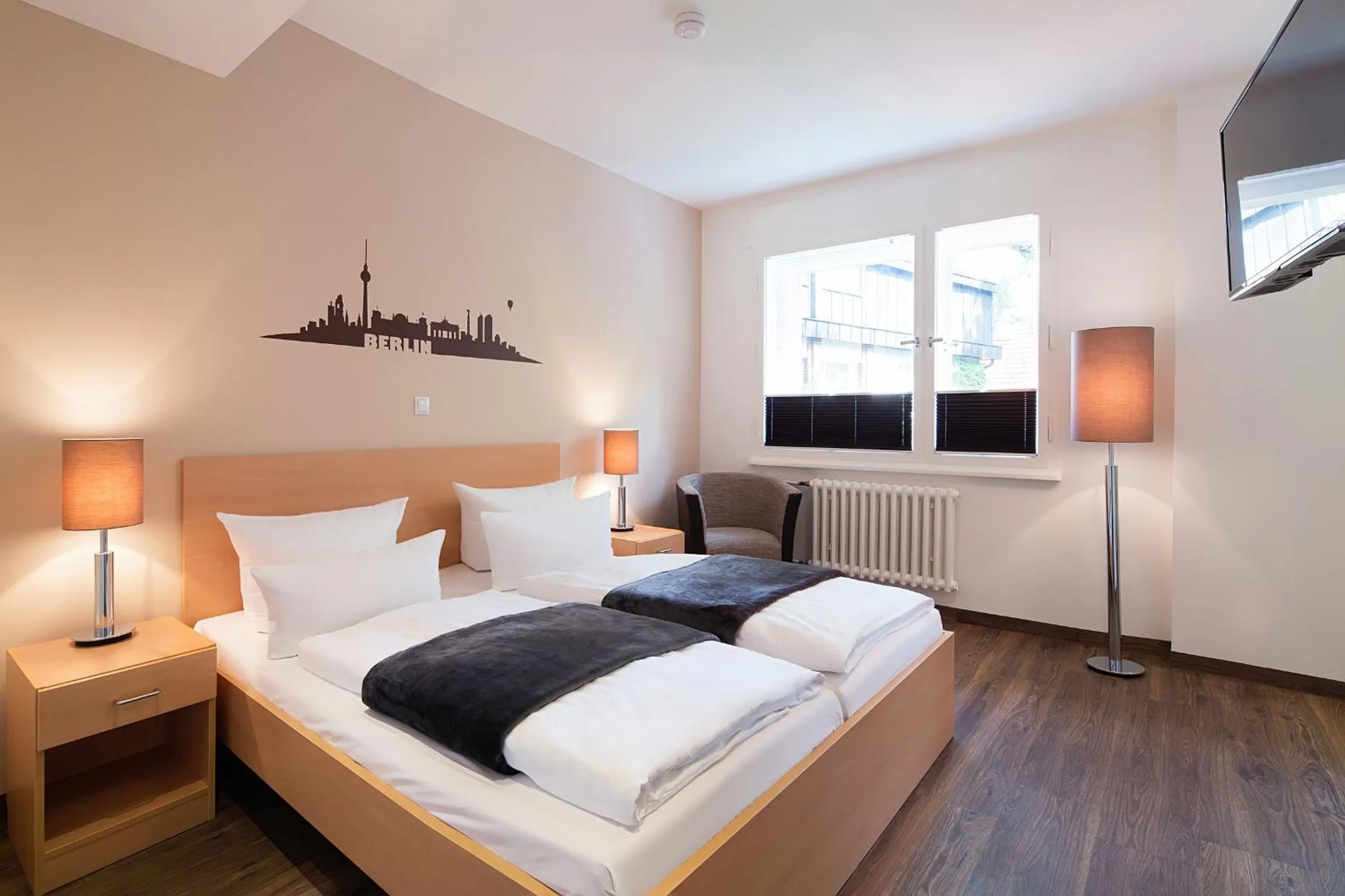 Photo of the whole room, Bed in Hotel Morgenland