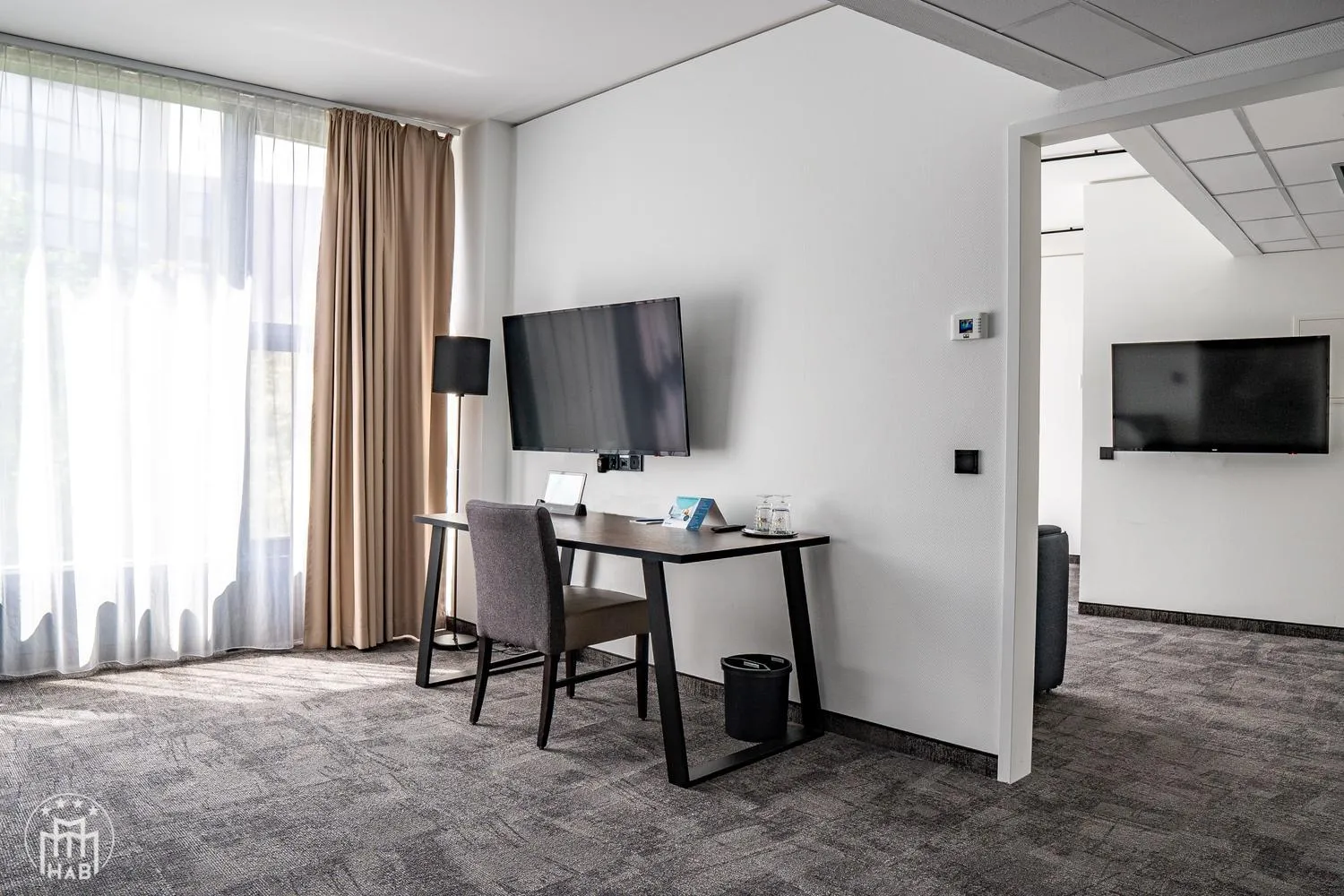 TV and multimedia in Hotel am Borsigturm