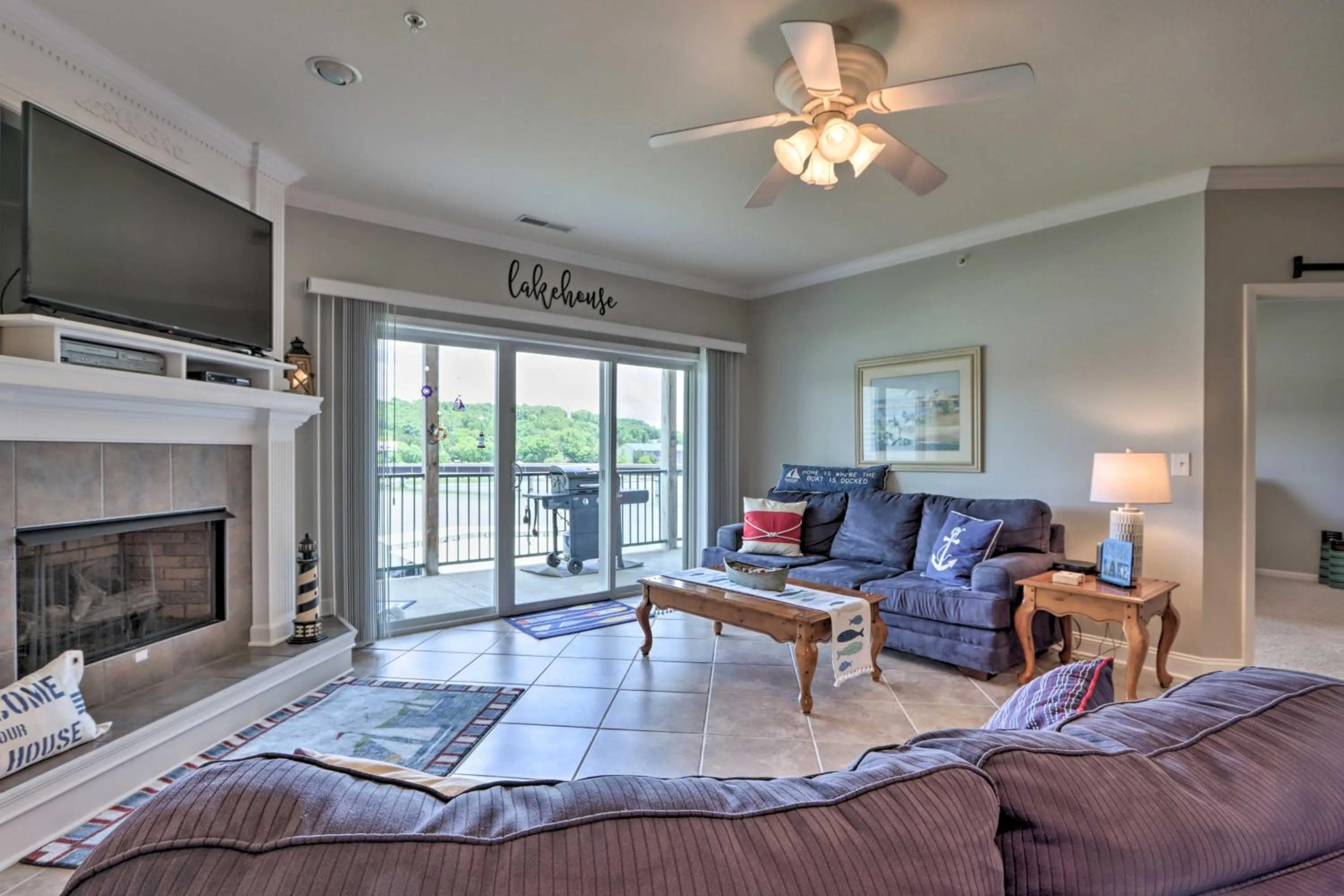 Lakefront Ozark Condo with Balcony and Seasonal Pool!