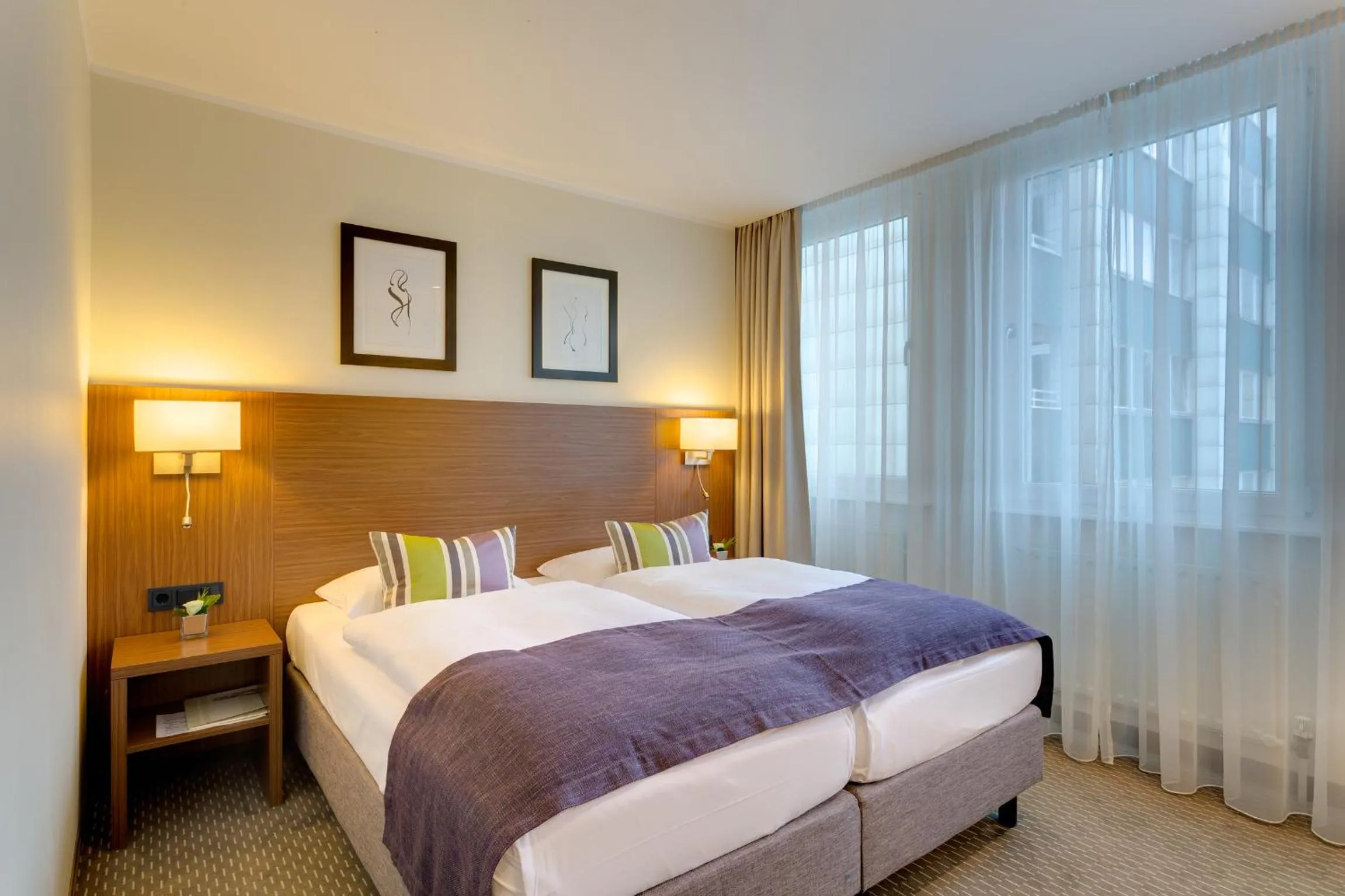 Bed in Sylter Hof Berlin