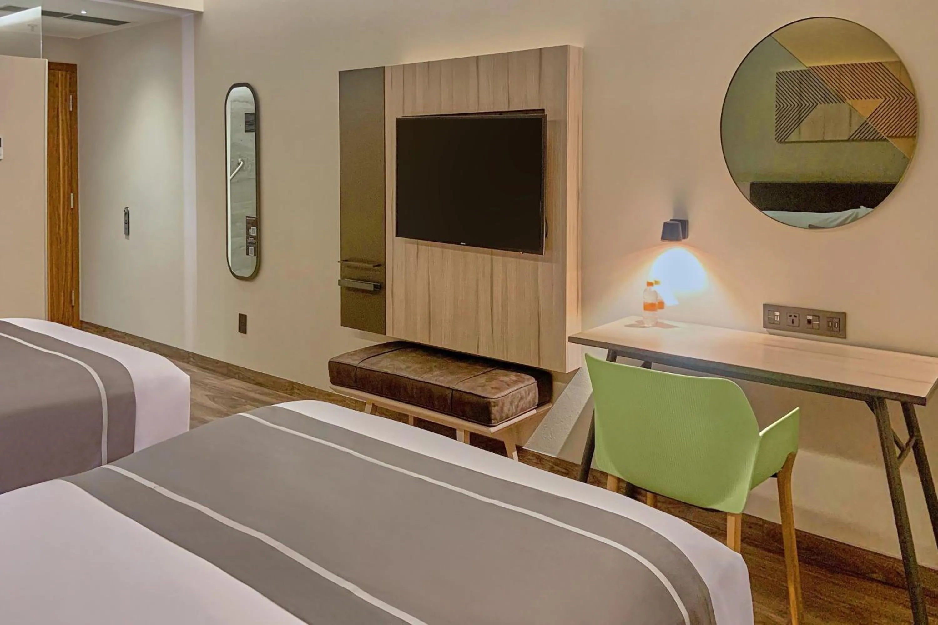 Bedroom, Bed in City Express Plus by Marriott Mexicali