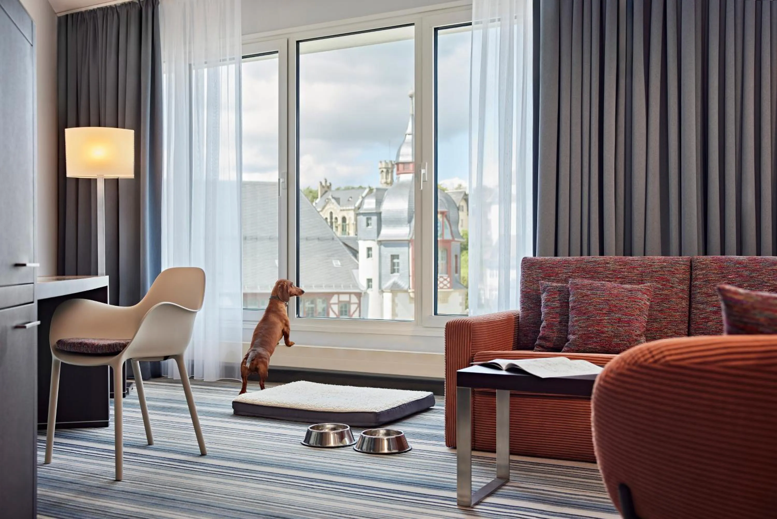 Seating area in Dorint Hotel Esplanade Jena