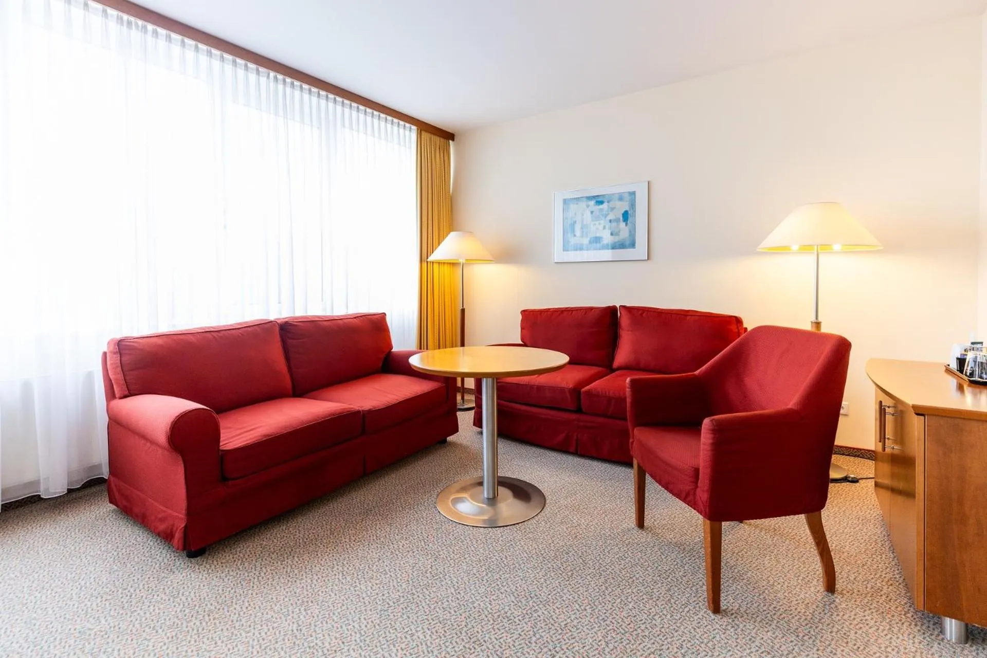 Living room in Globana Airport Hotel