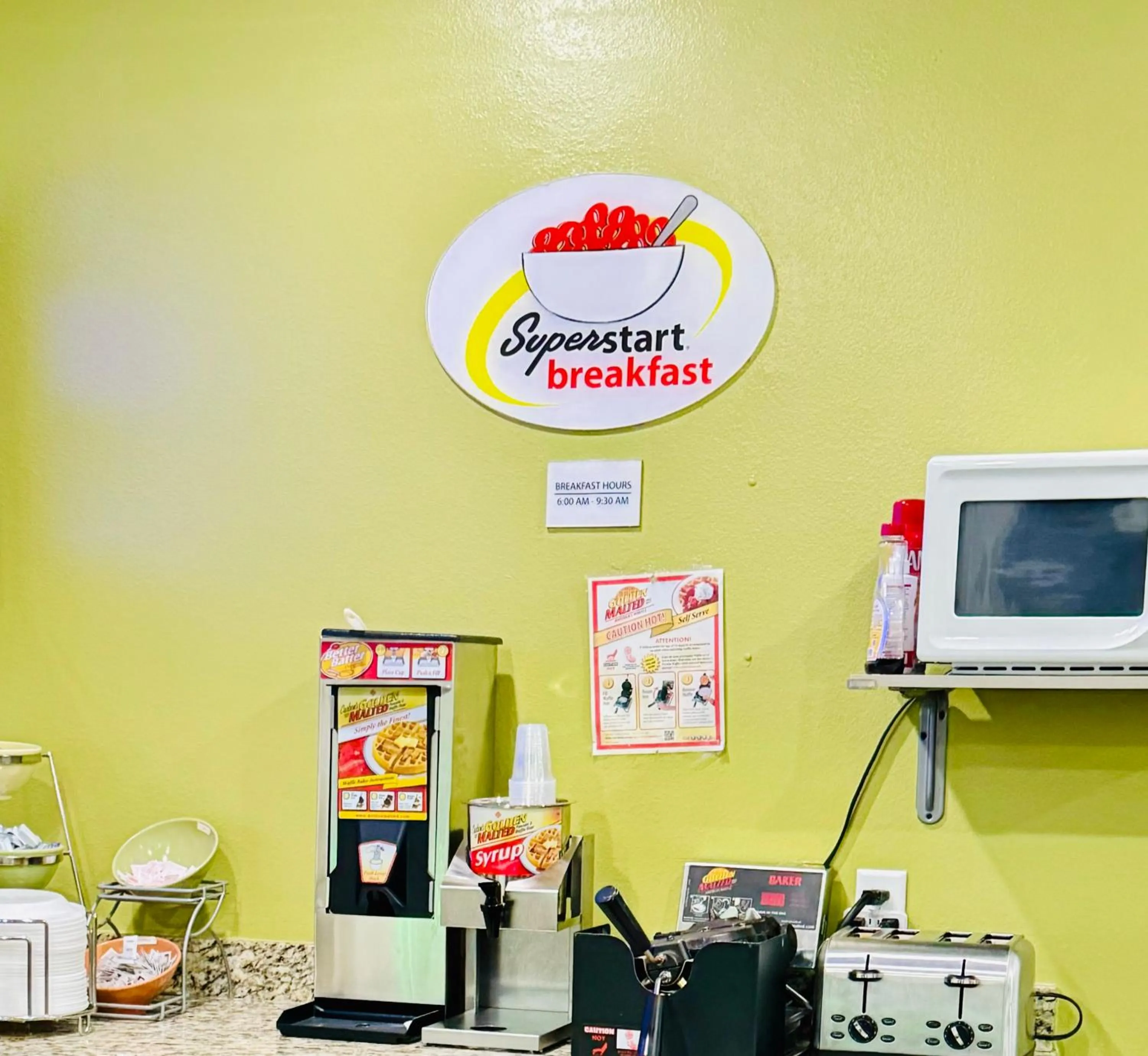 Breakfast in Forest City Inn