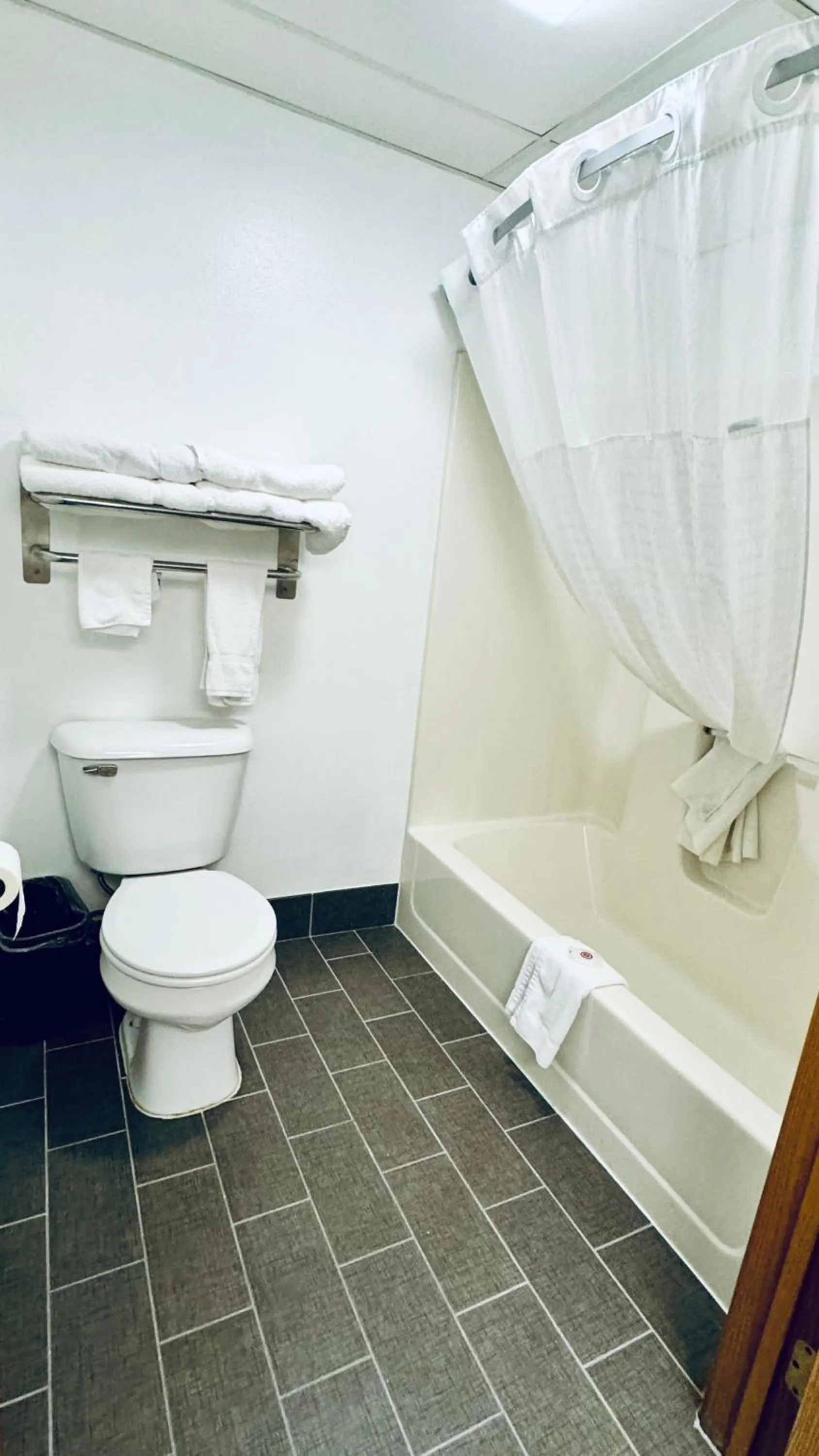 Shower in Forest City Inn