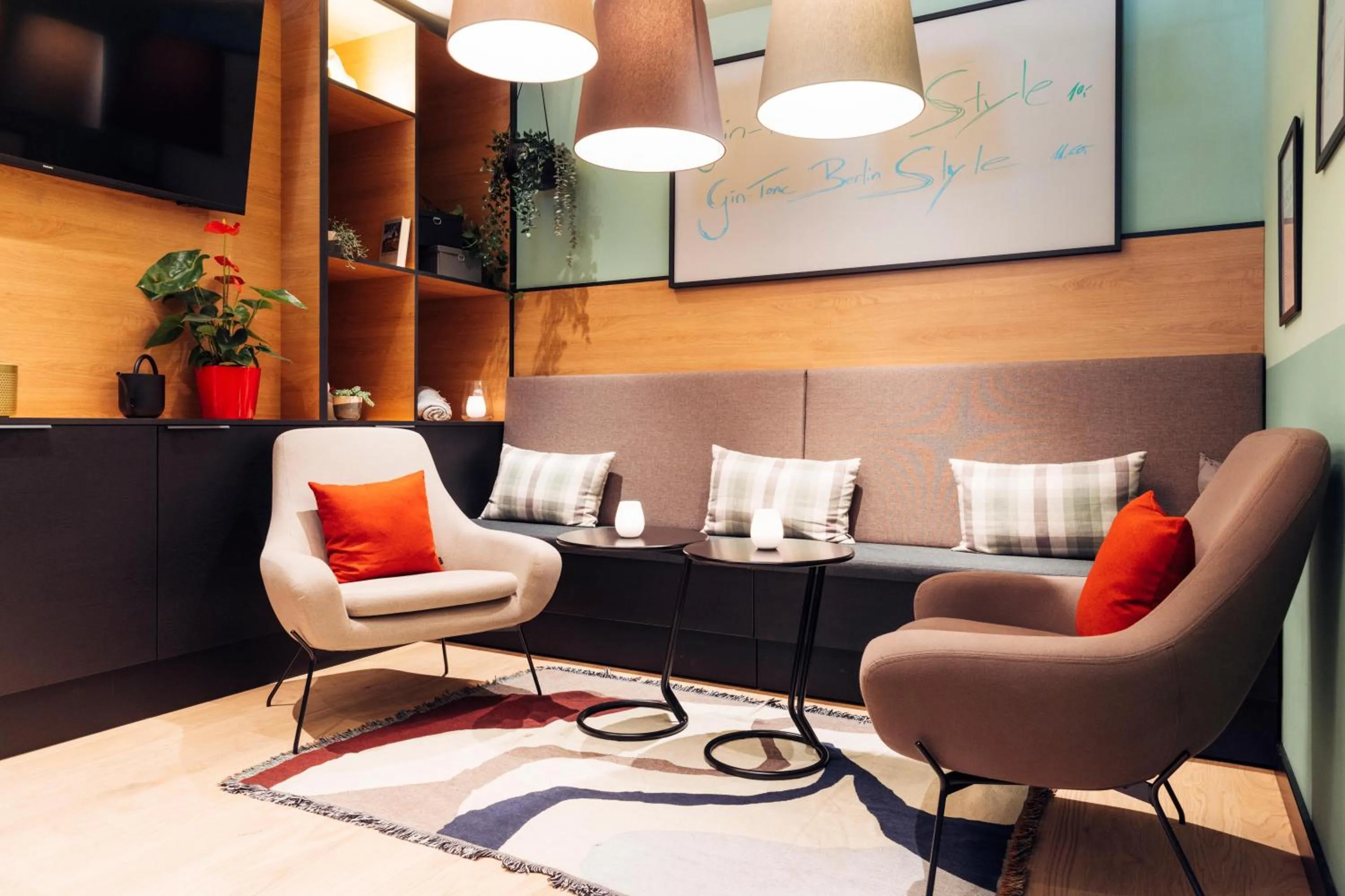 Lobby or reception in harry's home Berlin-Moabit hotel & apartments