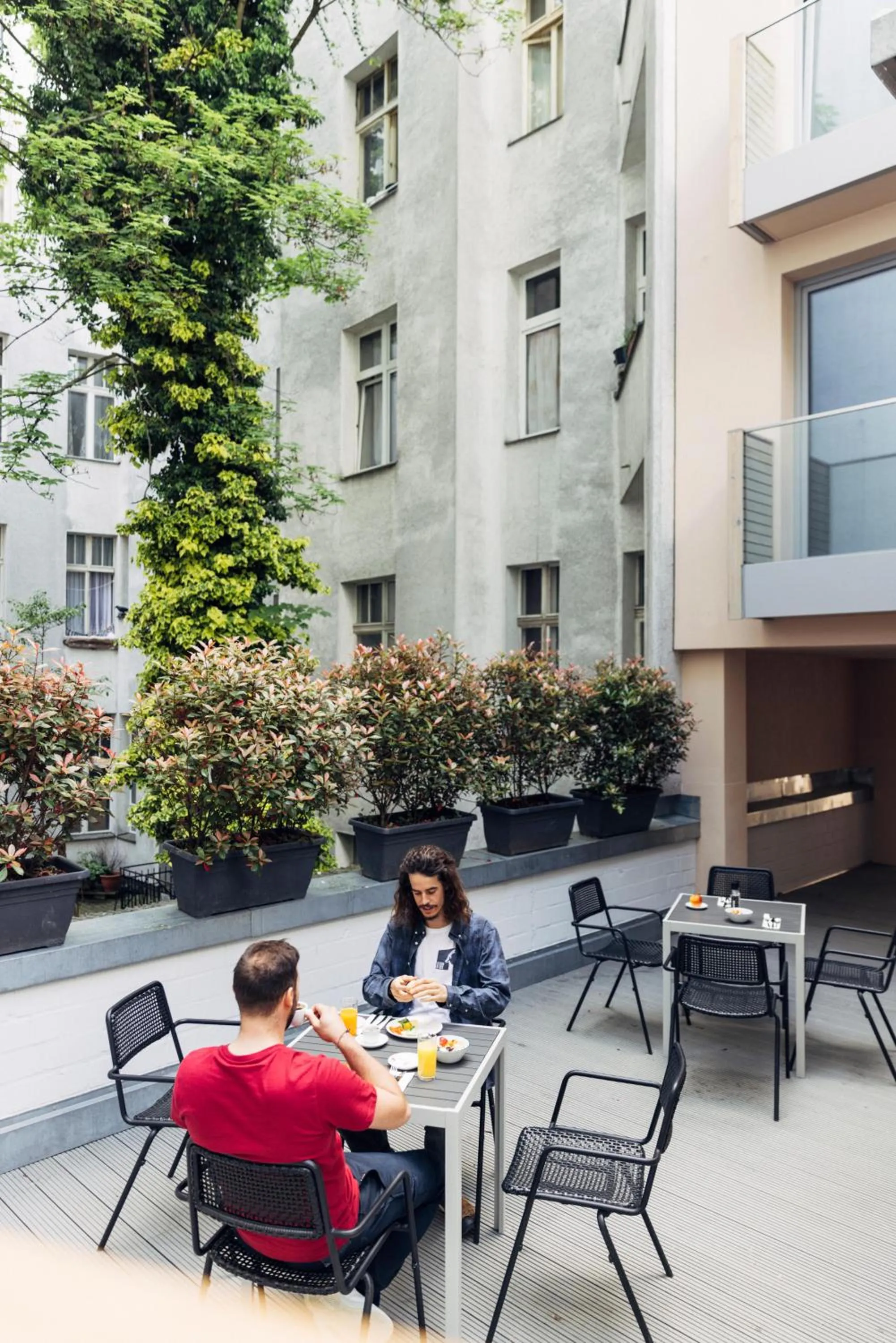 Balcony/Terrace in harry's home Berlin-Moabit hotel & apartments