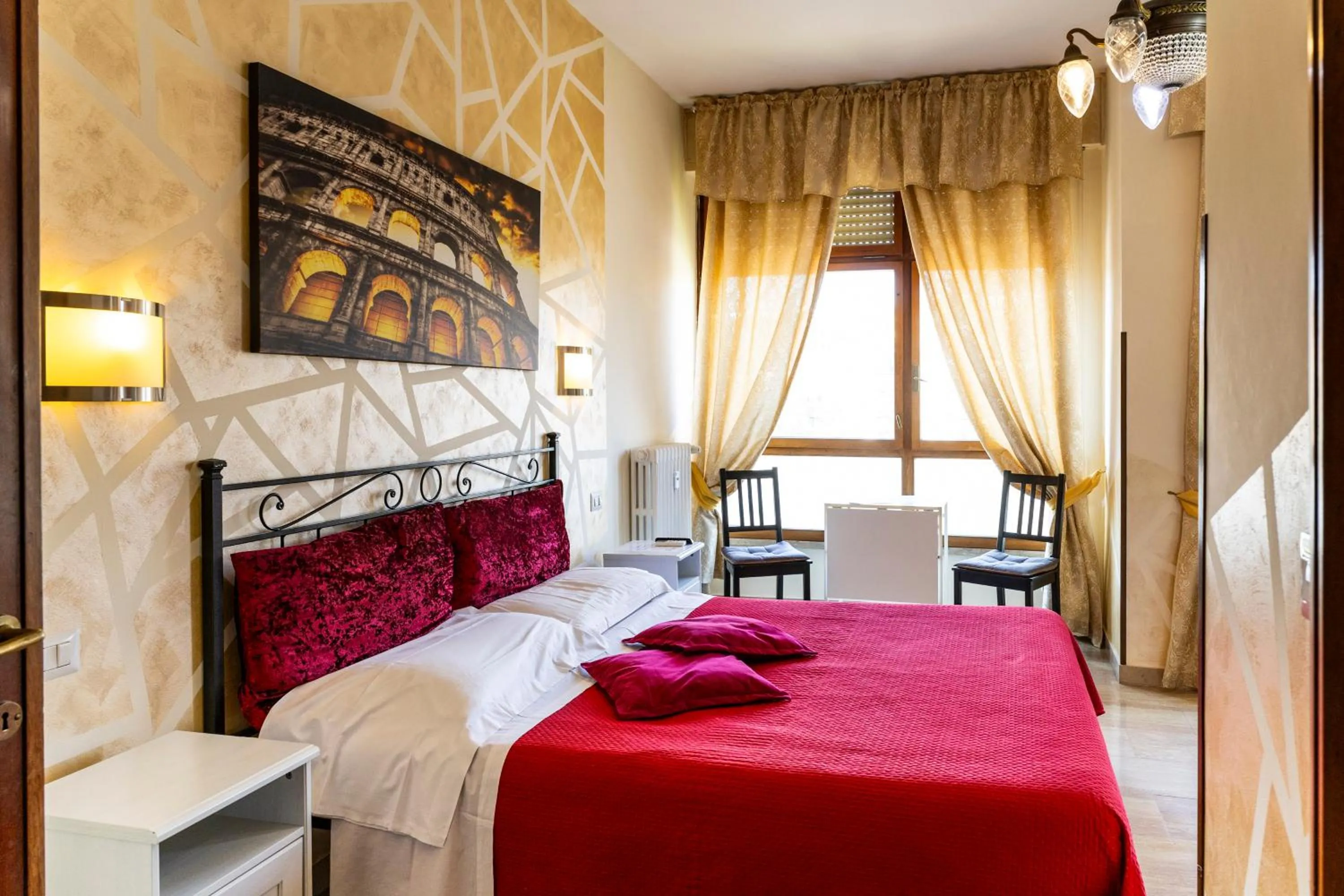 Bedroom, Bed in Bed and Breakfast La Stazione Del Vaticano
