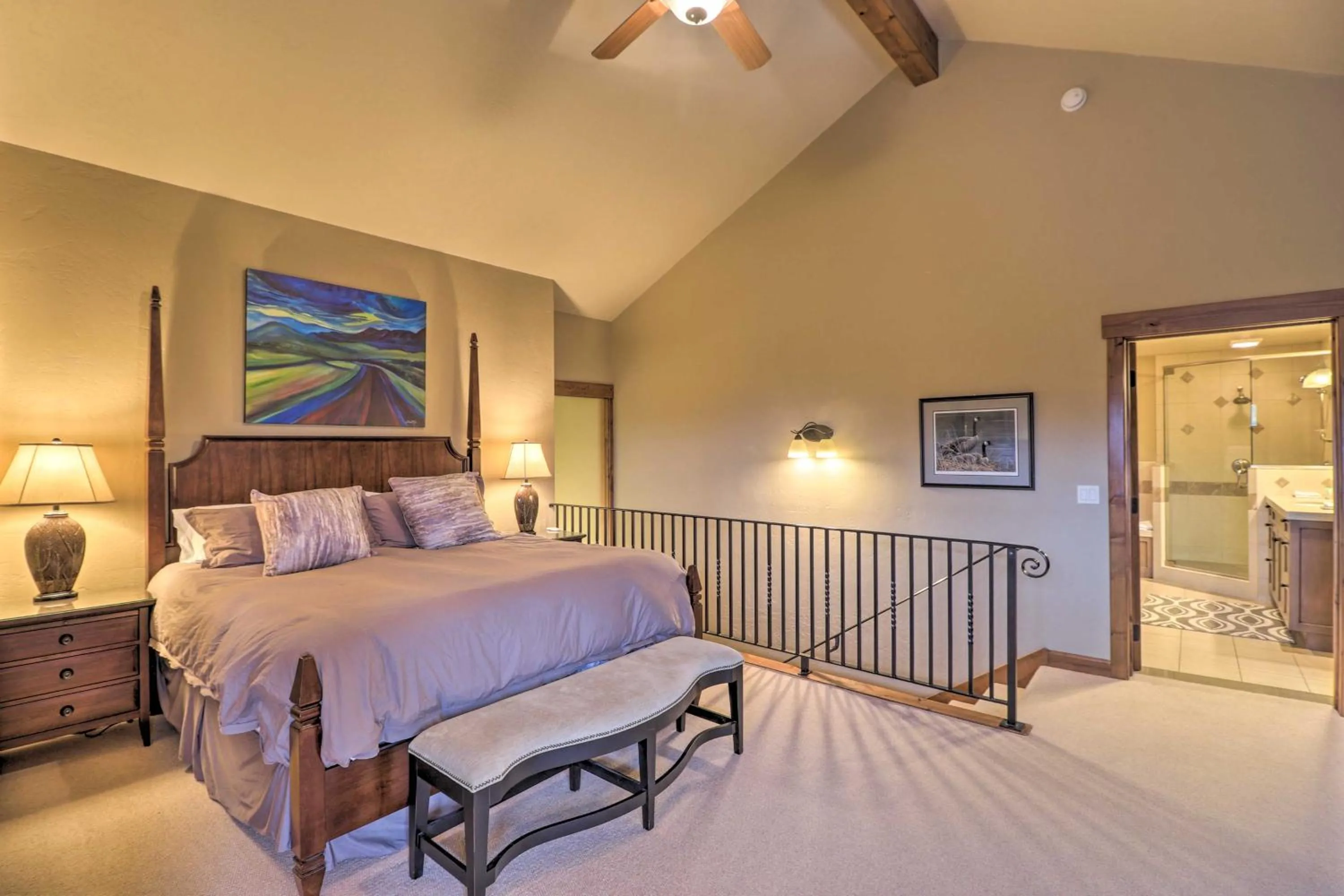 Bed in Expansive Bigfork Resort Retreat on Flathead Lake!