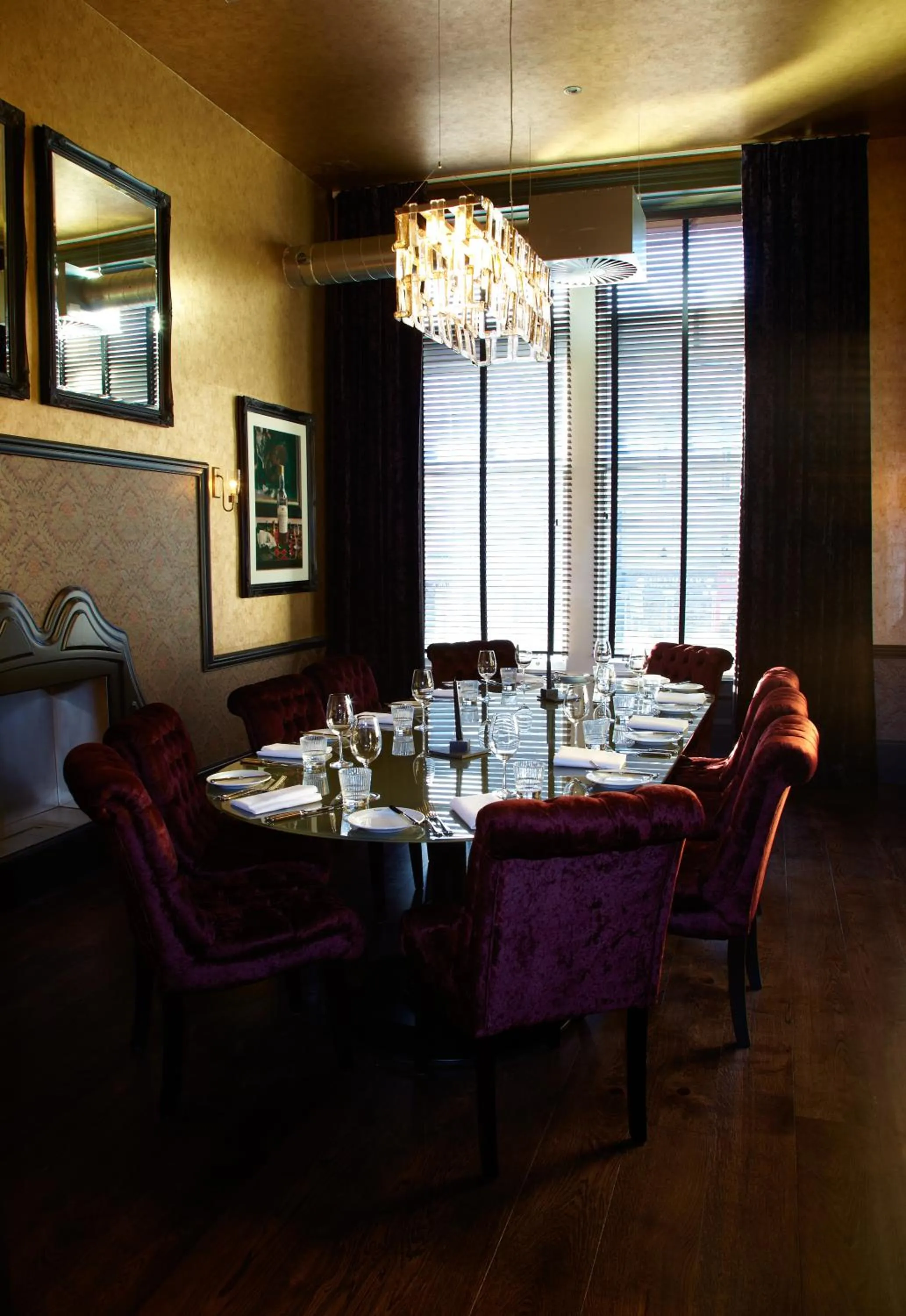 Restaurant/places to eat in Malmaison Dundee