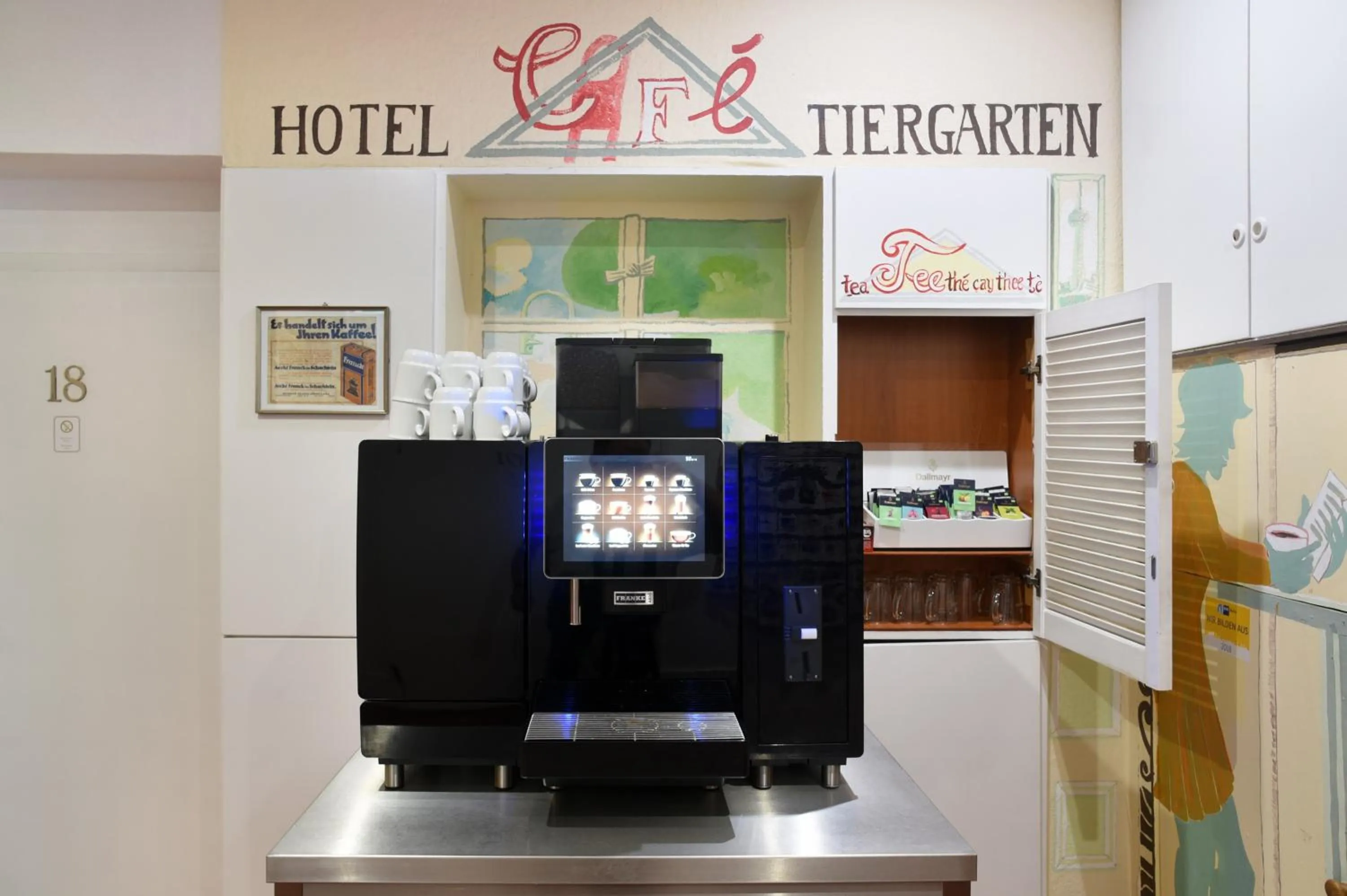 Continental breakfast in Hotel Tiergarten Berlin